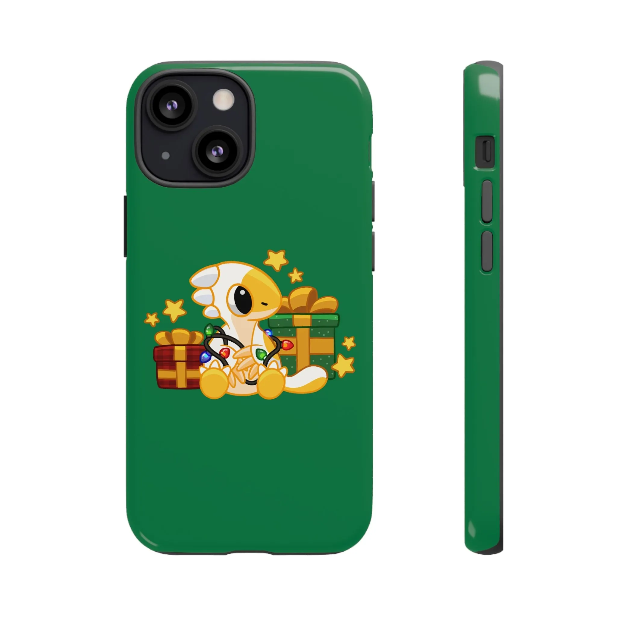 Limited Edition Scramble the Therizinosaurus Plushie Art - Phone Case