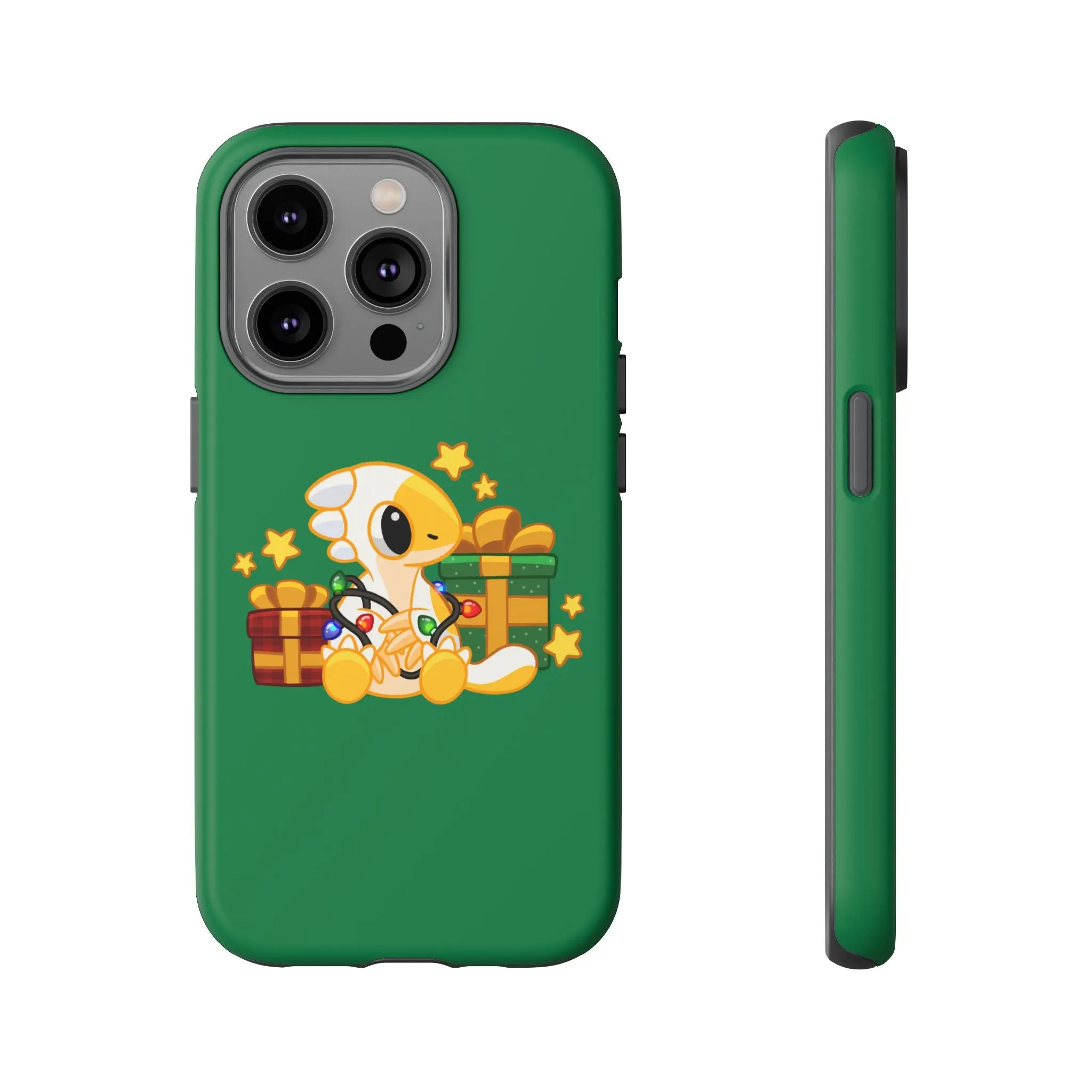 Limited Edition Scramble the Therizinosaurus Plushie Art - Phone Case