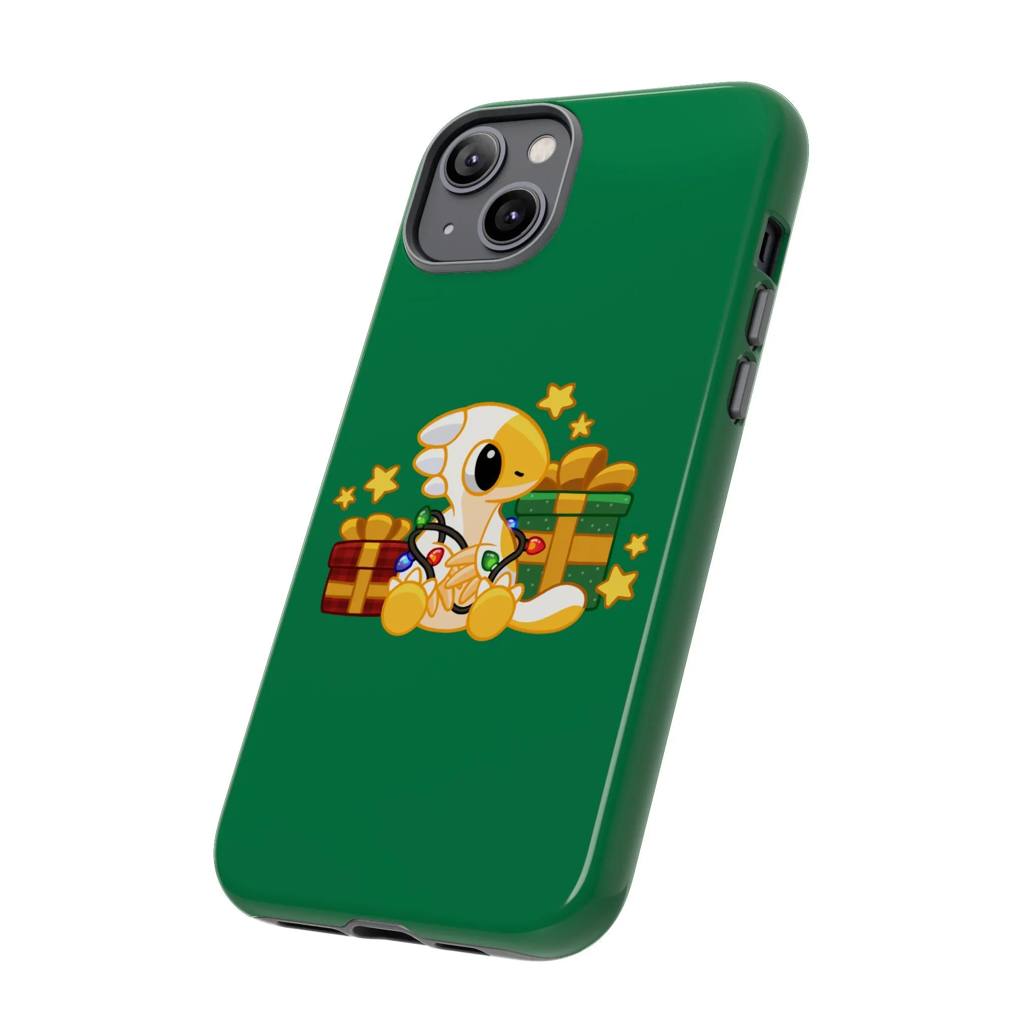 Limited Edition Scramble the Therizinosaurus Plushie Art - Phone Case