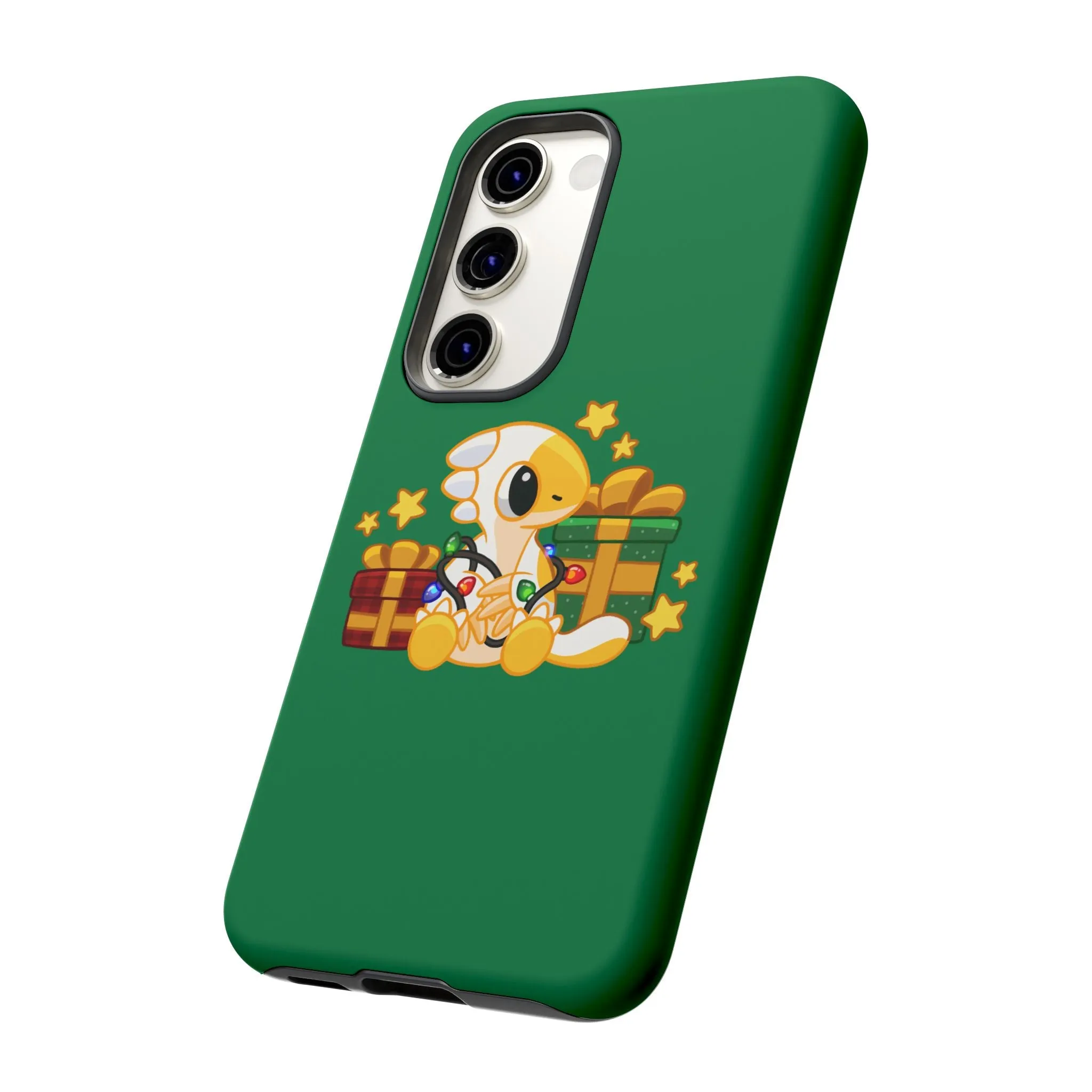 Limited Edition Scramble the Therizinosaurus Plushie Art - Phone Case