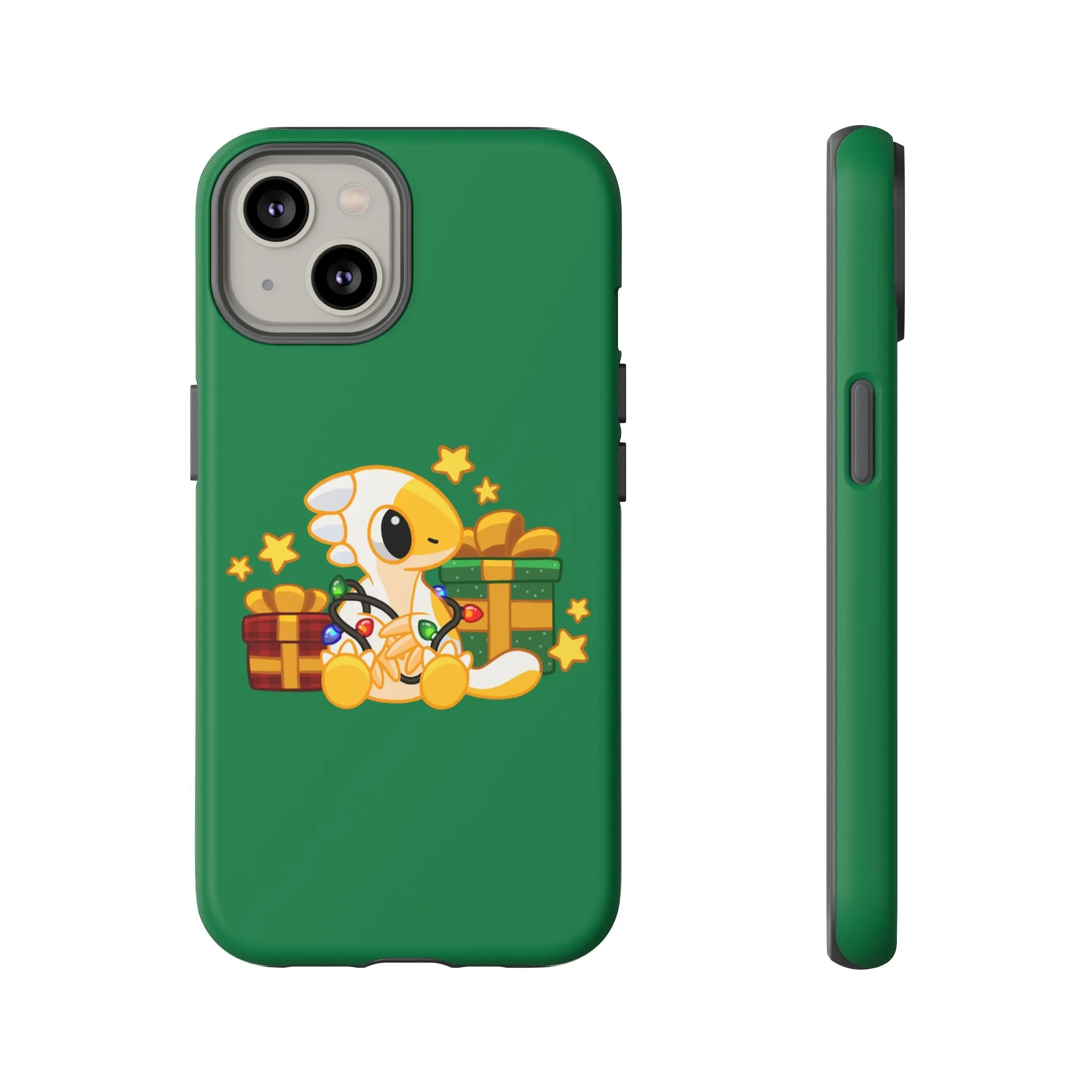 Limited Edition Scramble the Therizinosaurus Plushie Art - Phone Case