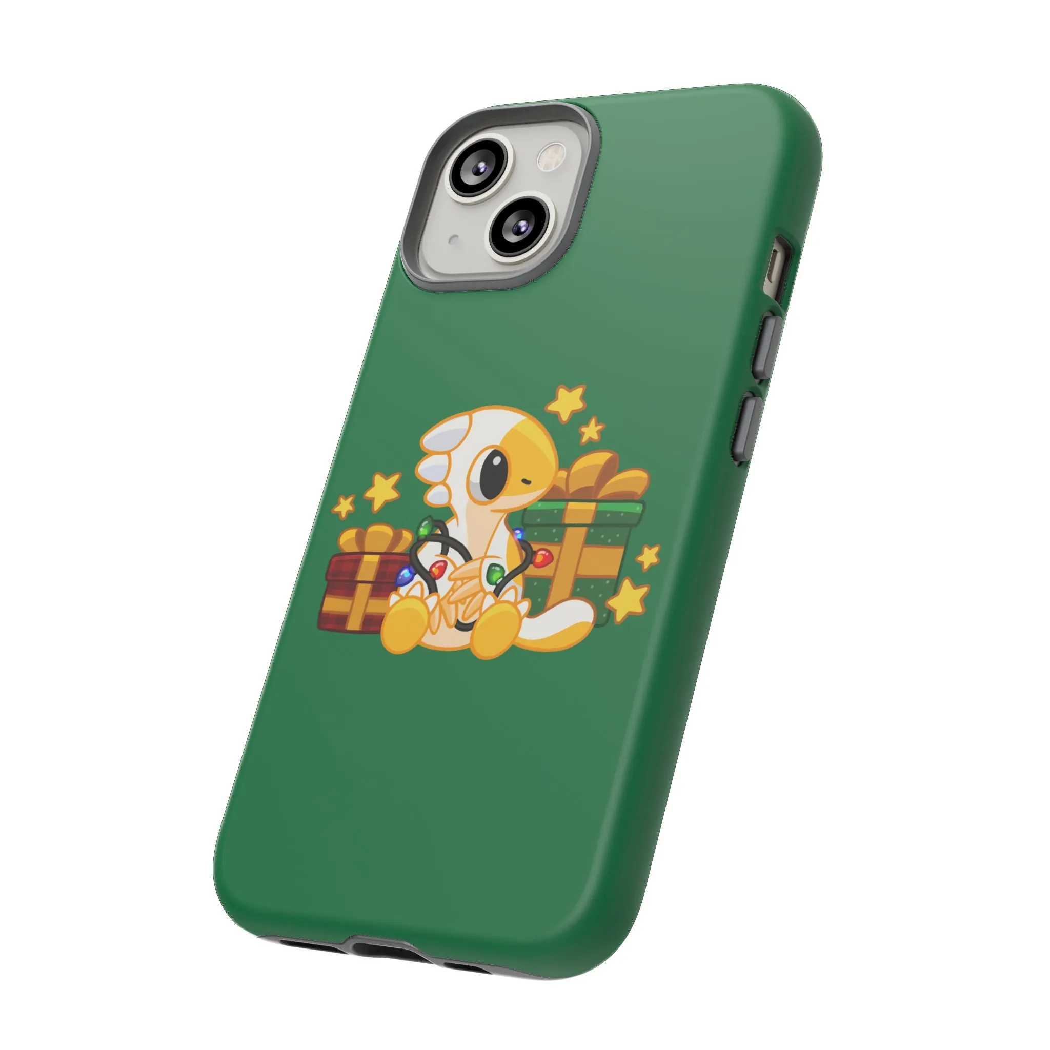 Limited Edition Scramble the Therizinosaurus Plushie Art - Phone Case