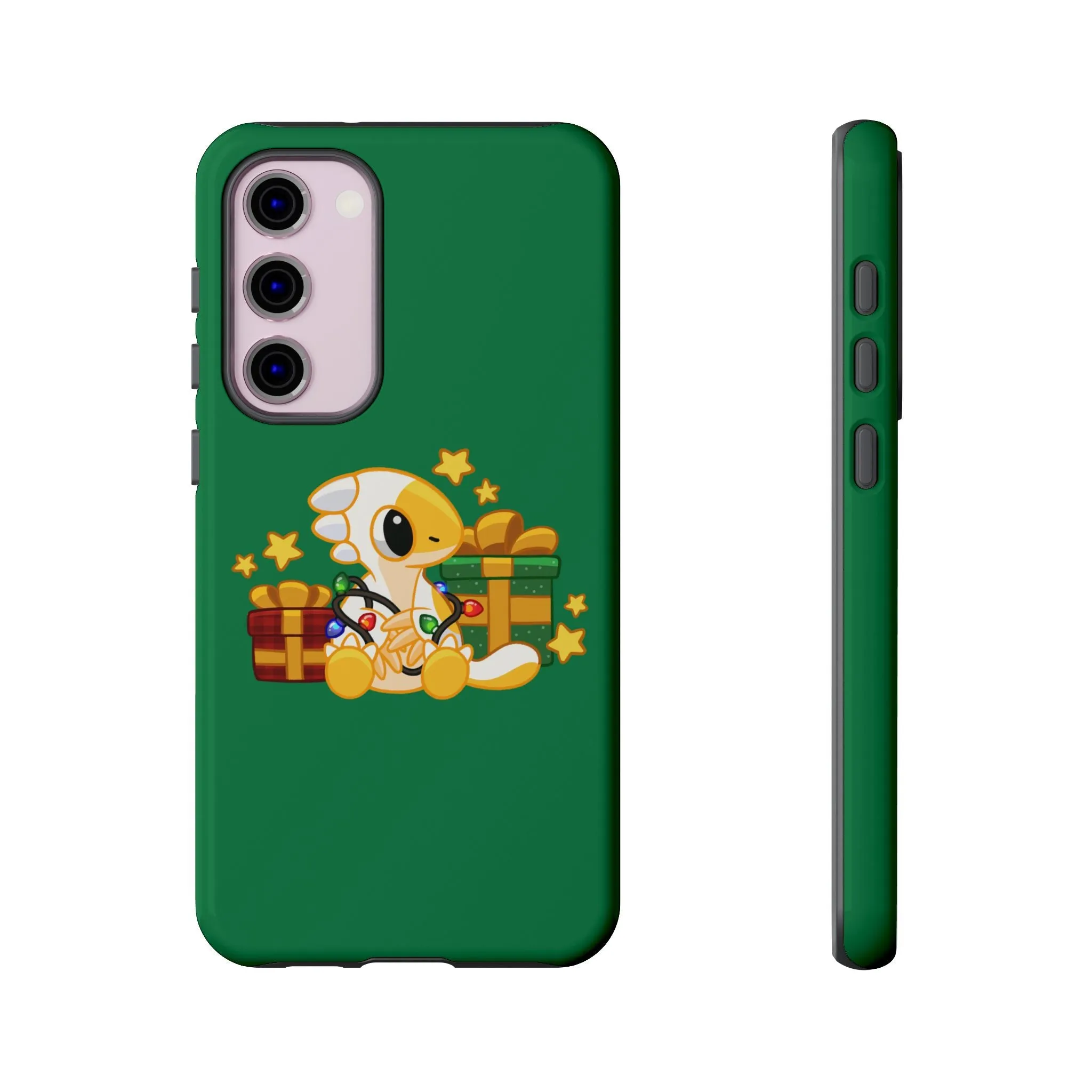 Limited Edition Scramble the Therizinosaurus Plushie Art - Phone Case