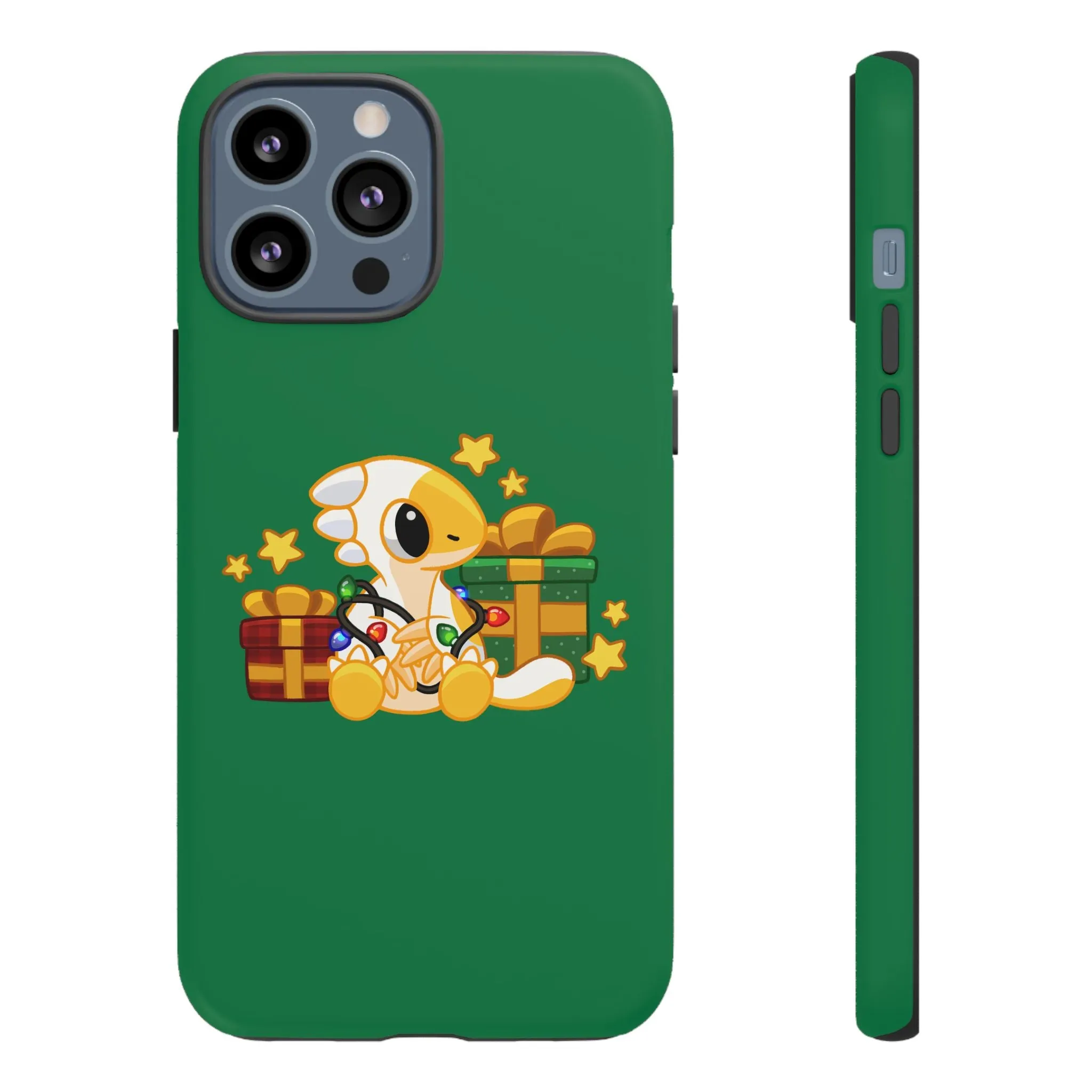 Limited Edition Scramble the Therizinosaurus Plushie Art - Phone Case