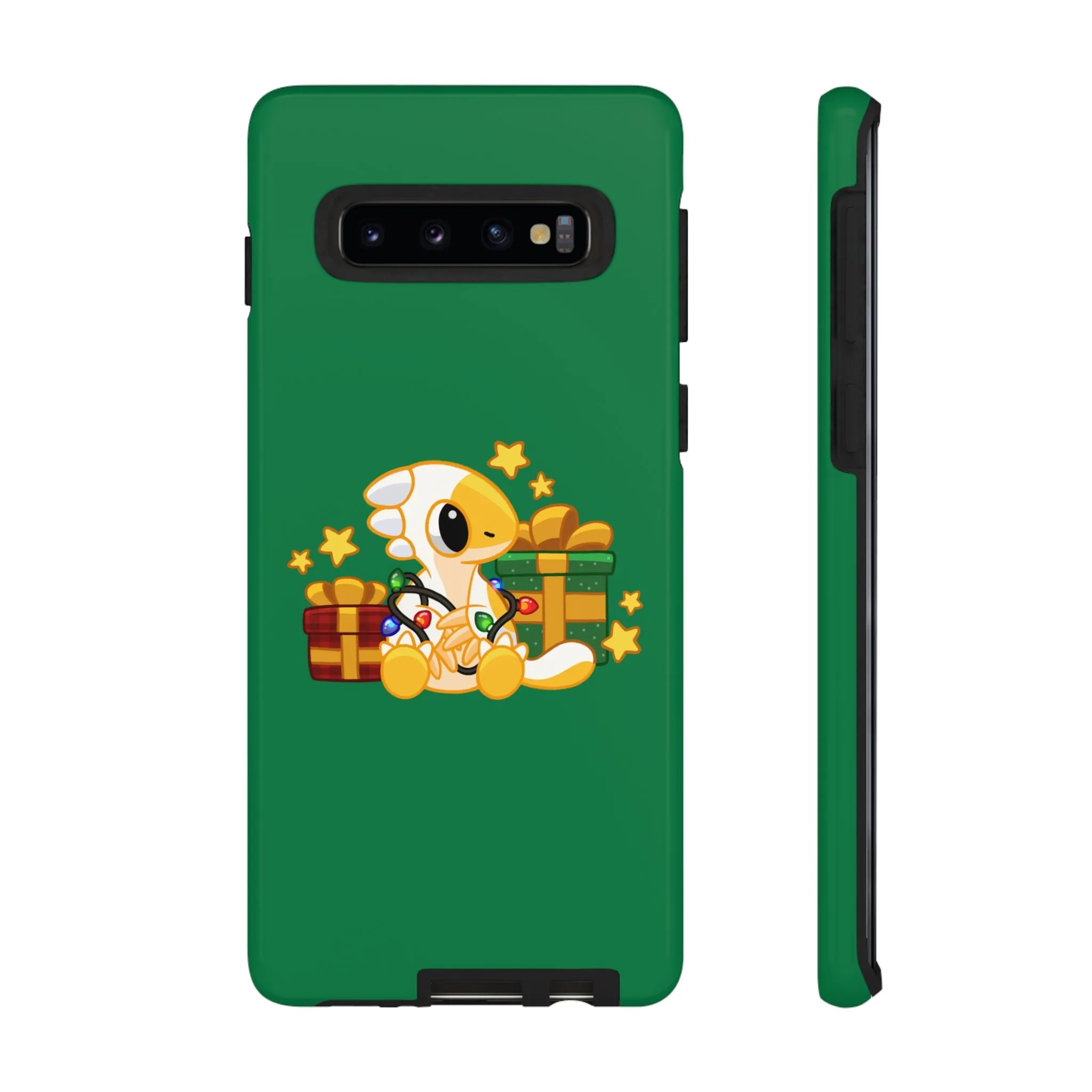 Limited Edition Scramble the Therizinosaurus Plushie Art - Phone Case