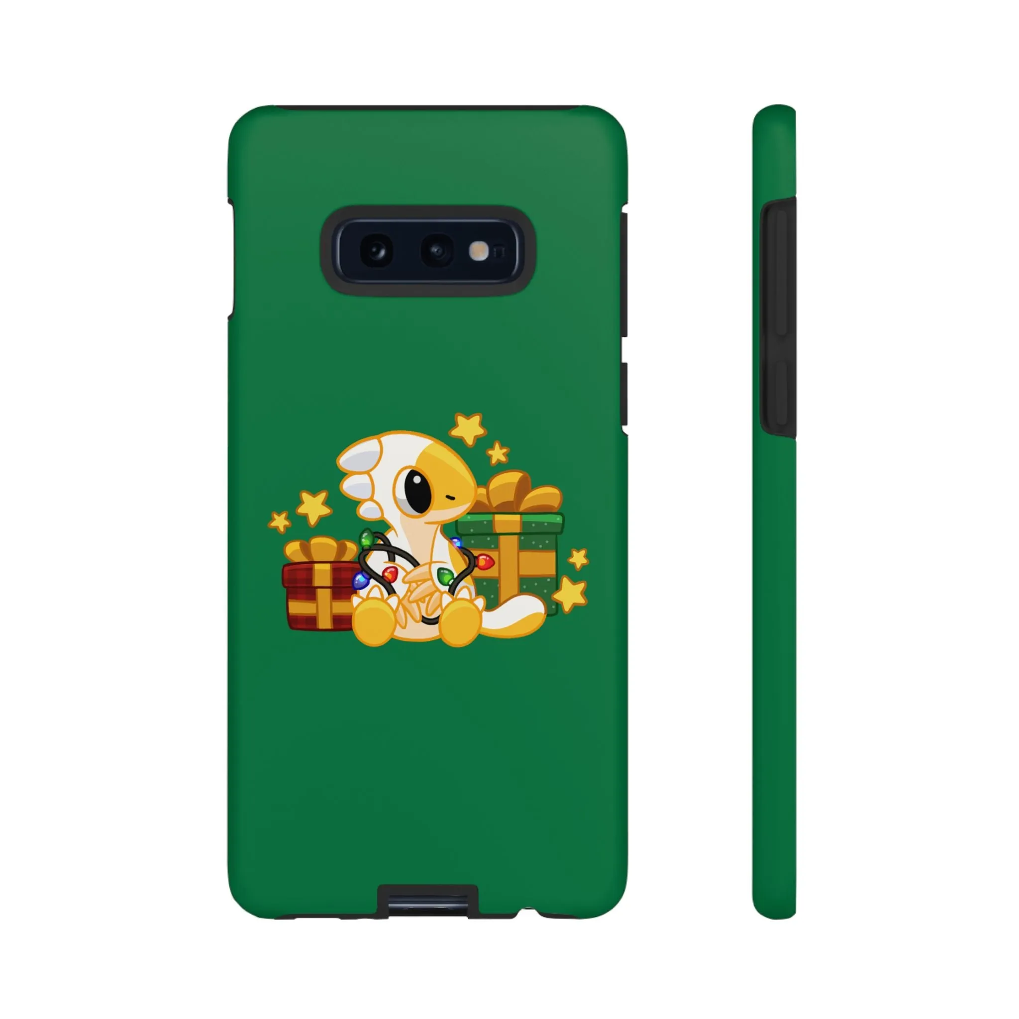 Limited Edition Scramble the Therizinosaurus Plushie Art - Phone Case