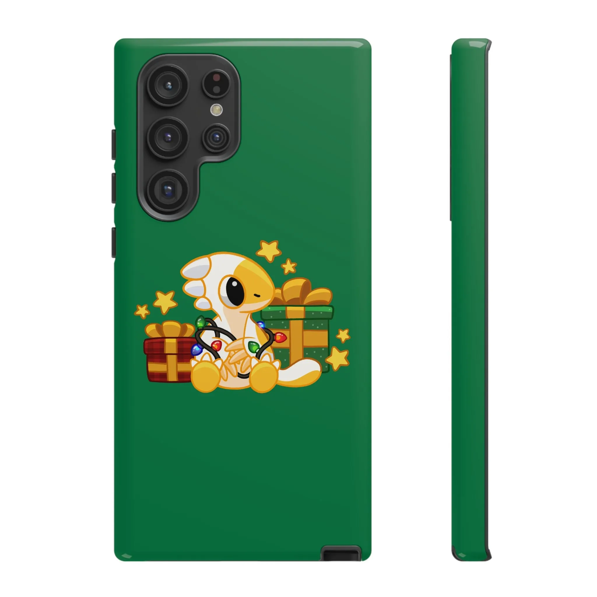 Limited Edition Scramble the Therizinosaurus Plushie Art - Phone Case