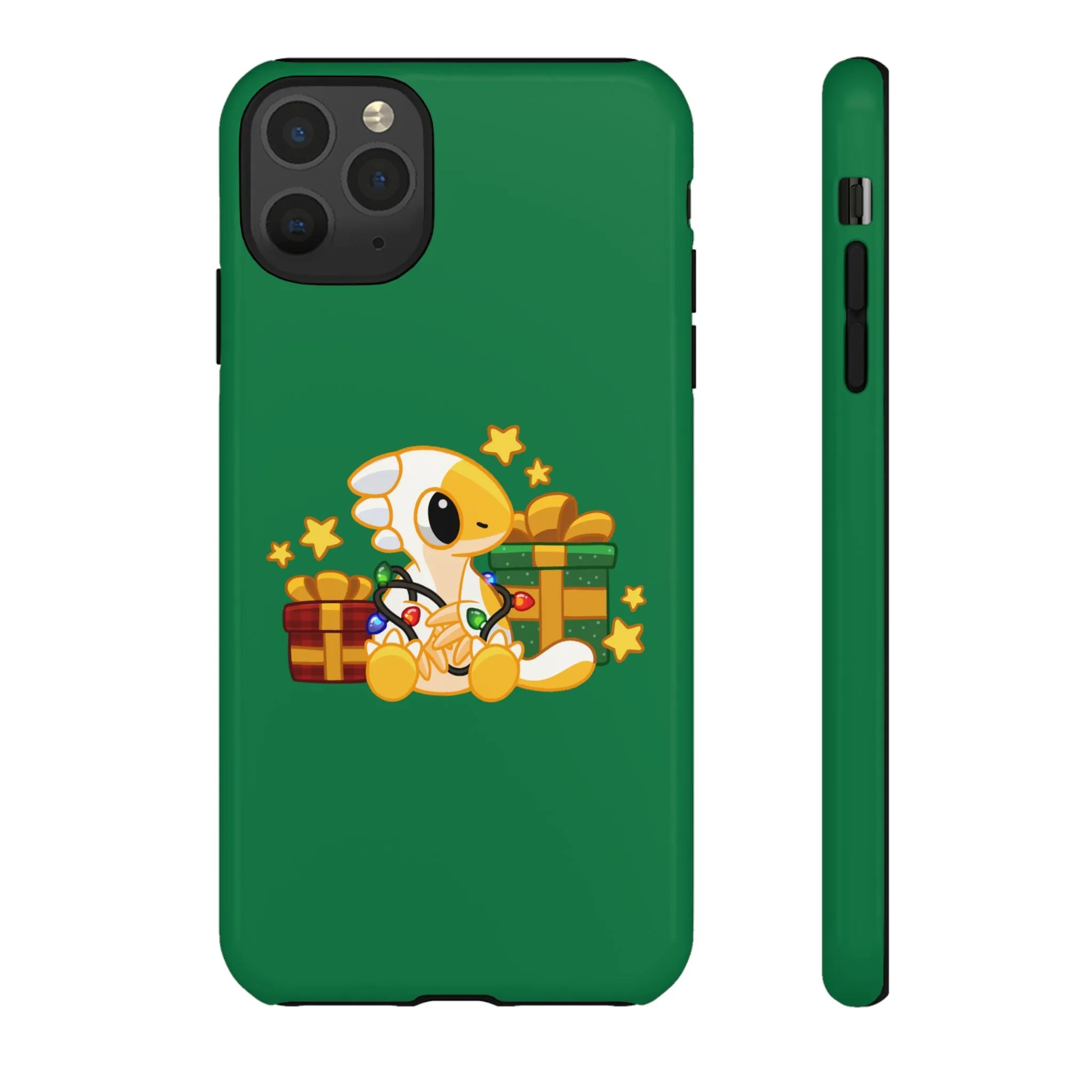 Limited Edition Scramble the Therizinosaurus Plushie Art - Phone Case