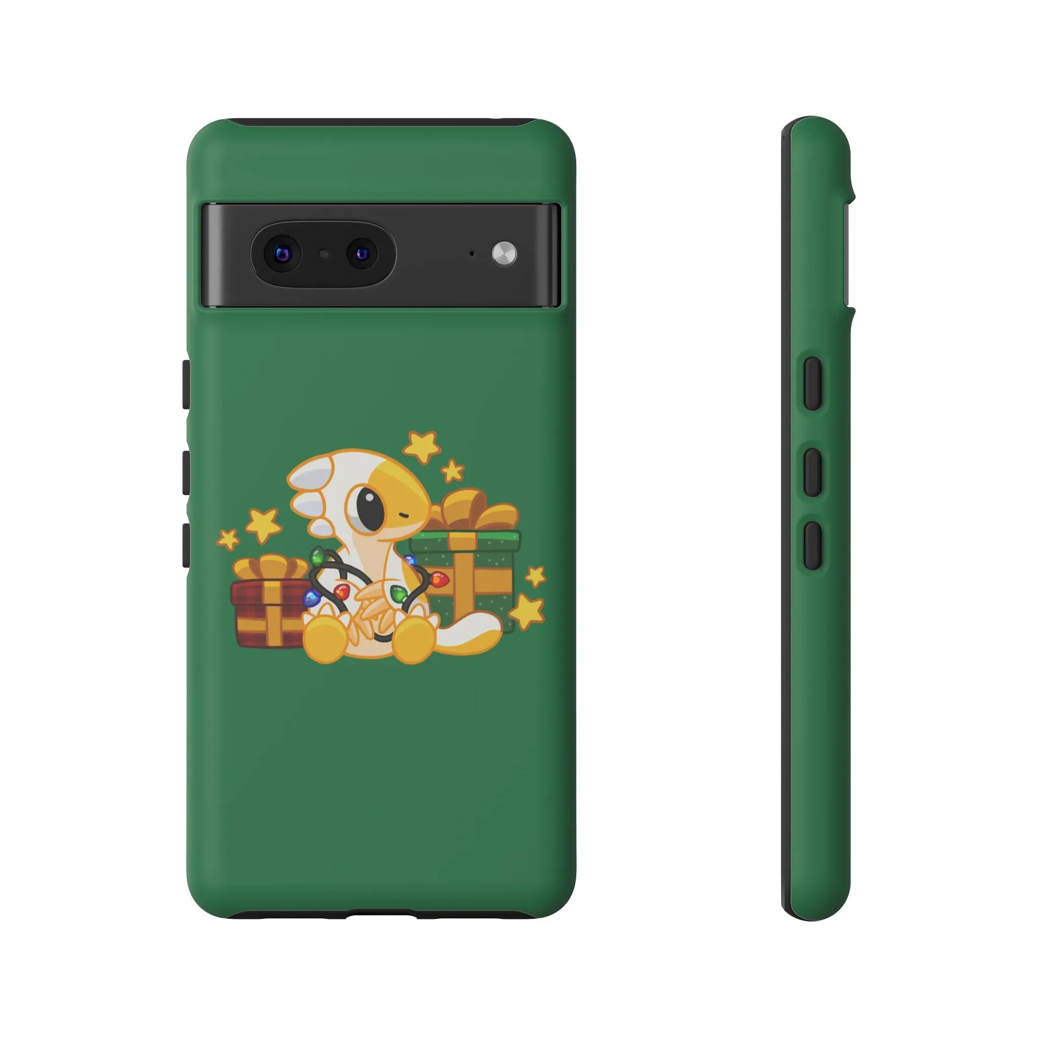 Limited Edition Scramble the Therizinosaurus Plushie Art - Phone Case