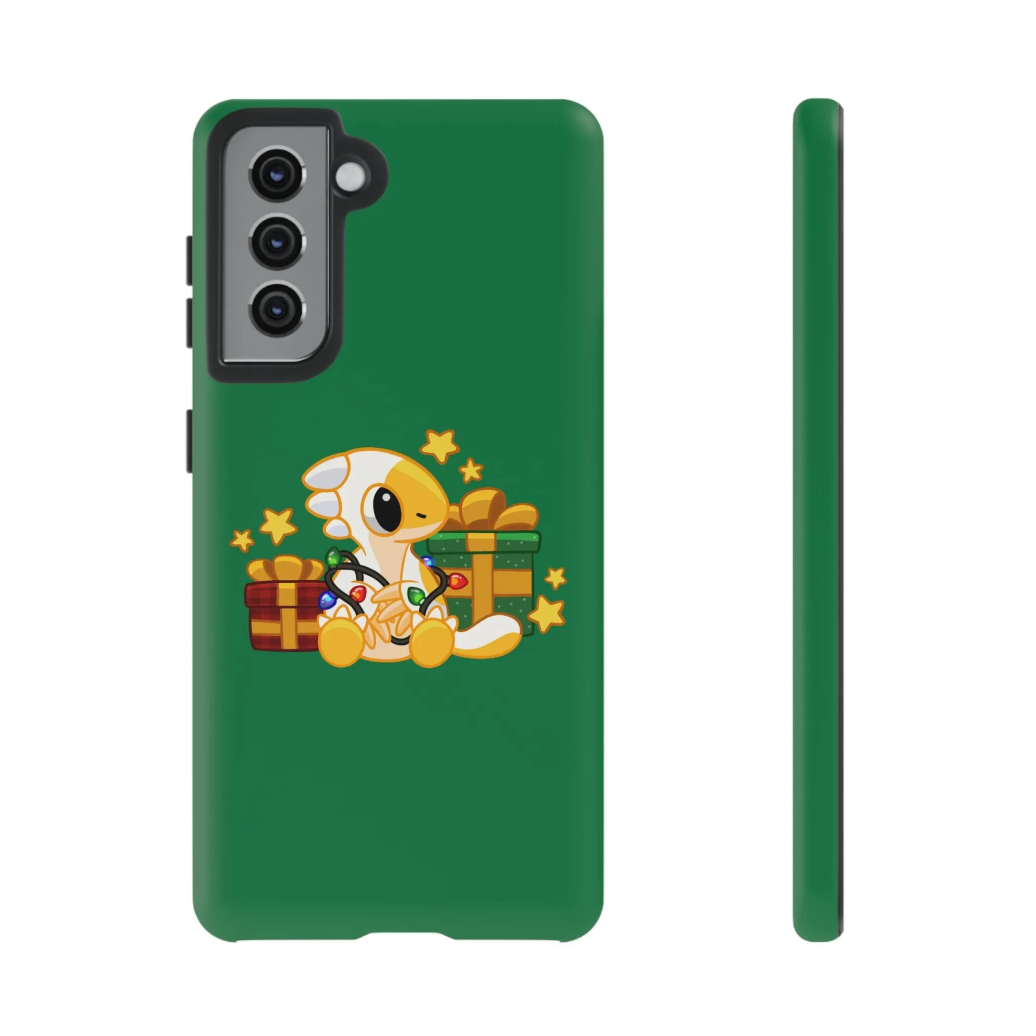 Limited Edition Scramble the Therizinosaurus Plushie Art - Phone Case