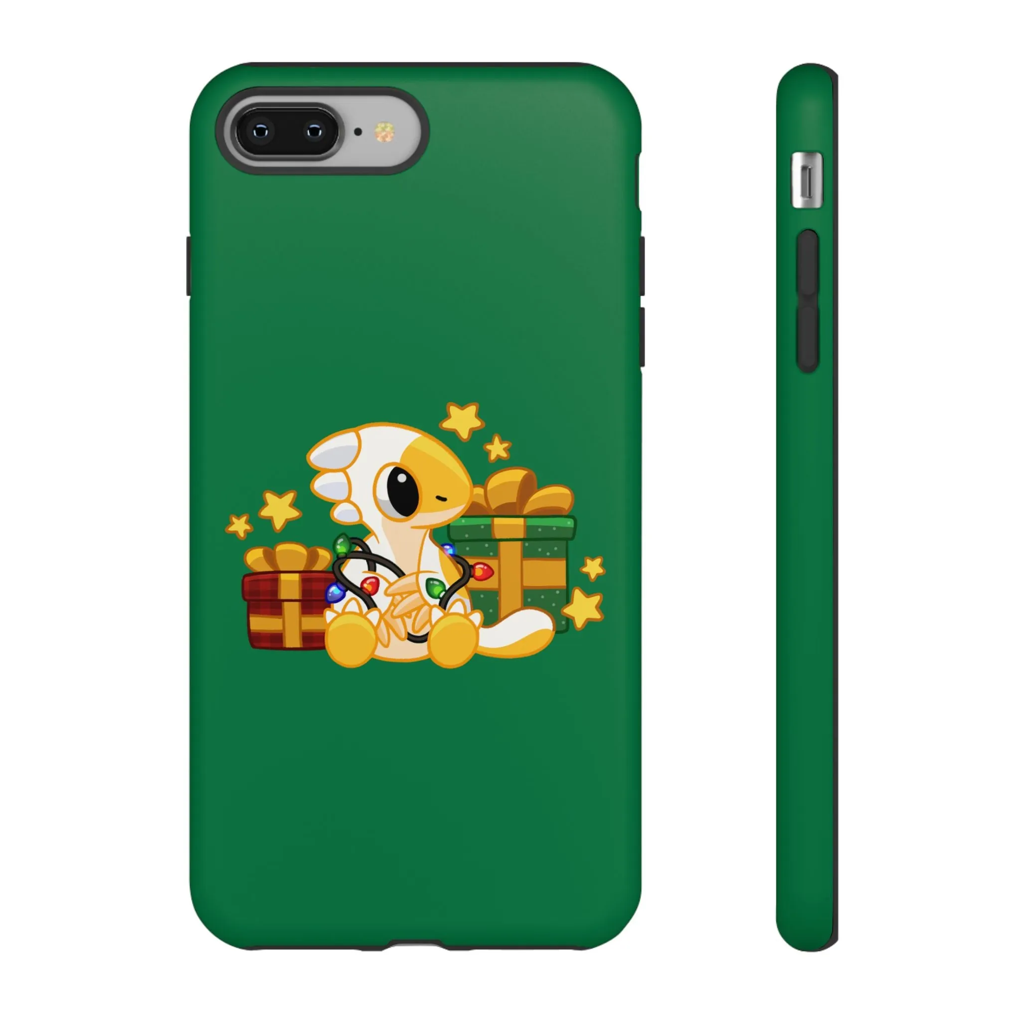 Limited Edition Scramble the Therizinosaurus Plushie Art - Phone Case