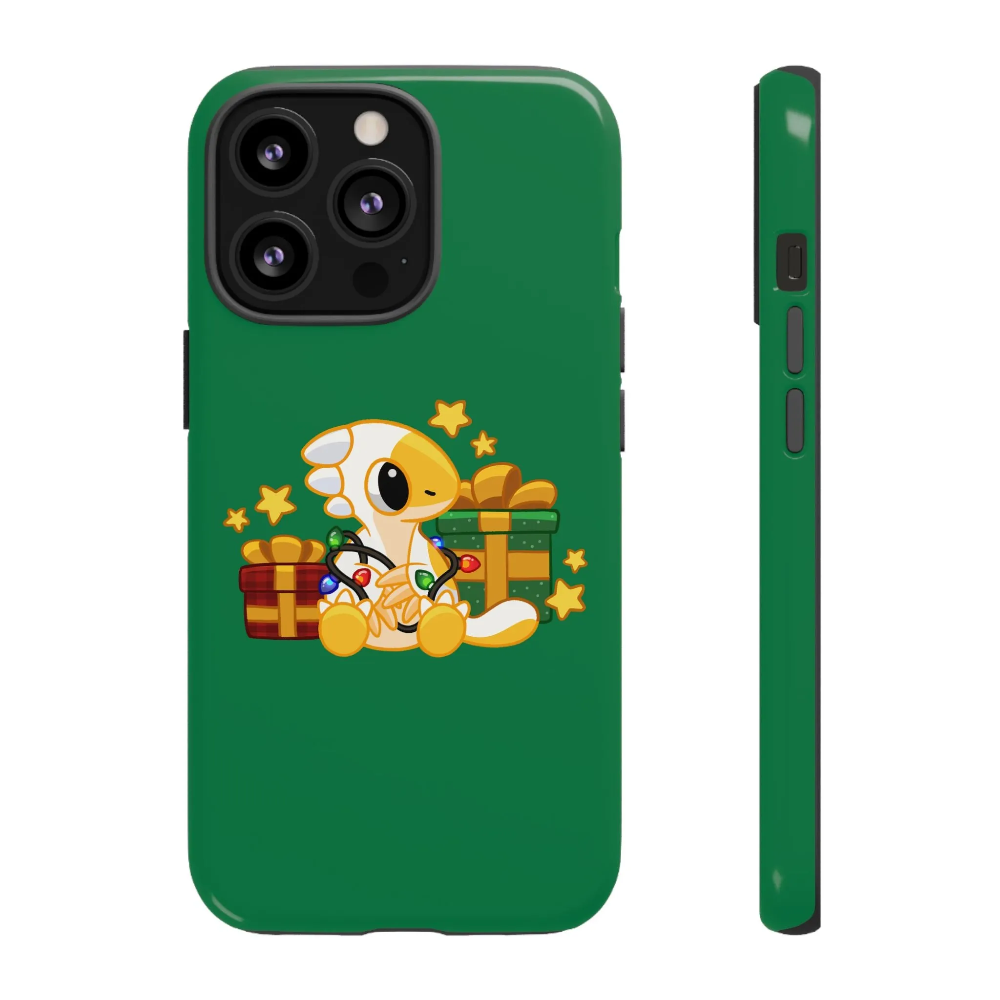 Limited Edition Scramble the Therizinosaurus Plushie Art - Phone Case