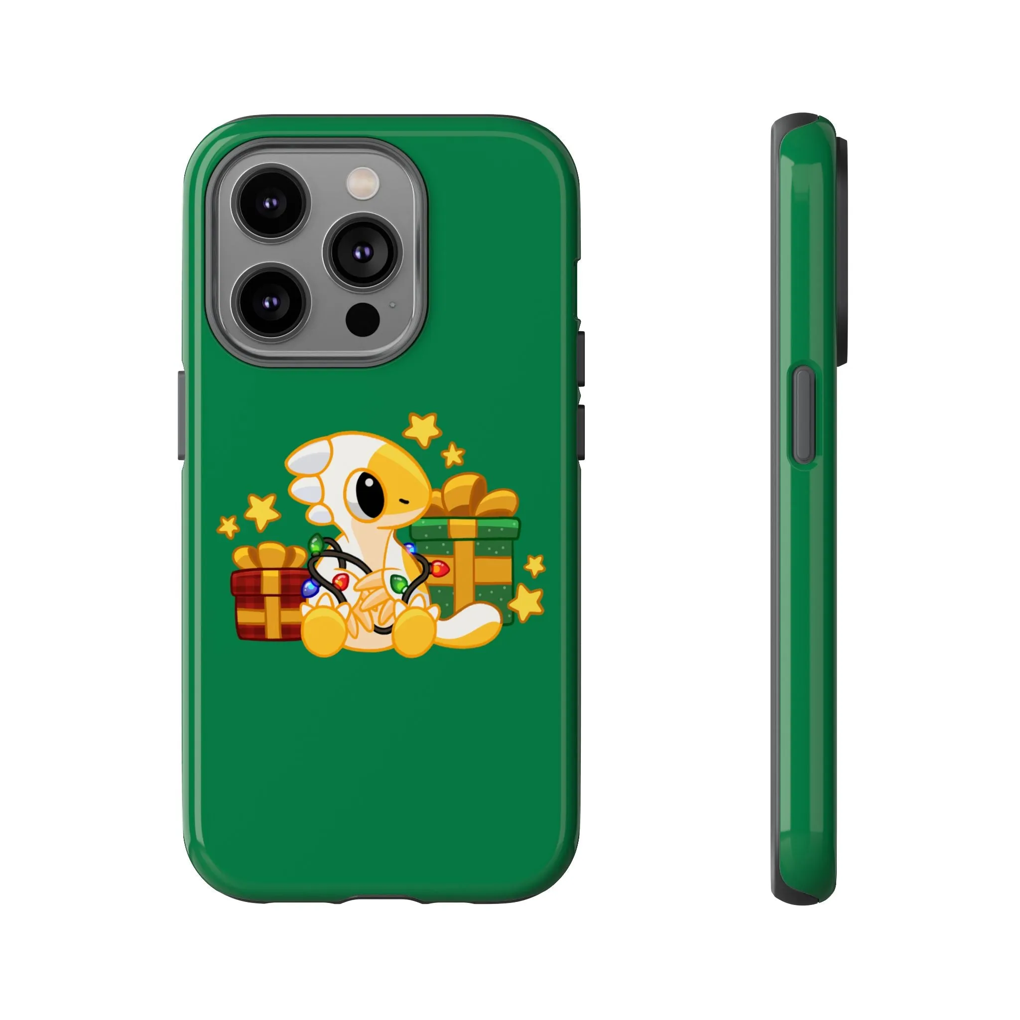 Limited Edition Scramble the Therizinosaurus Plushie Art - Phone Case