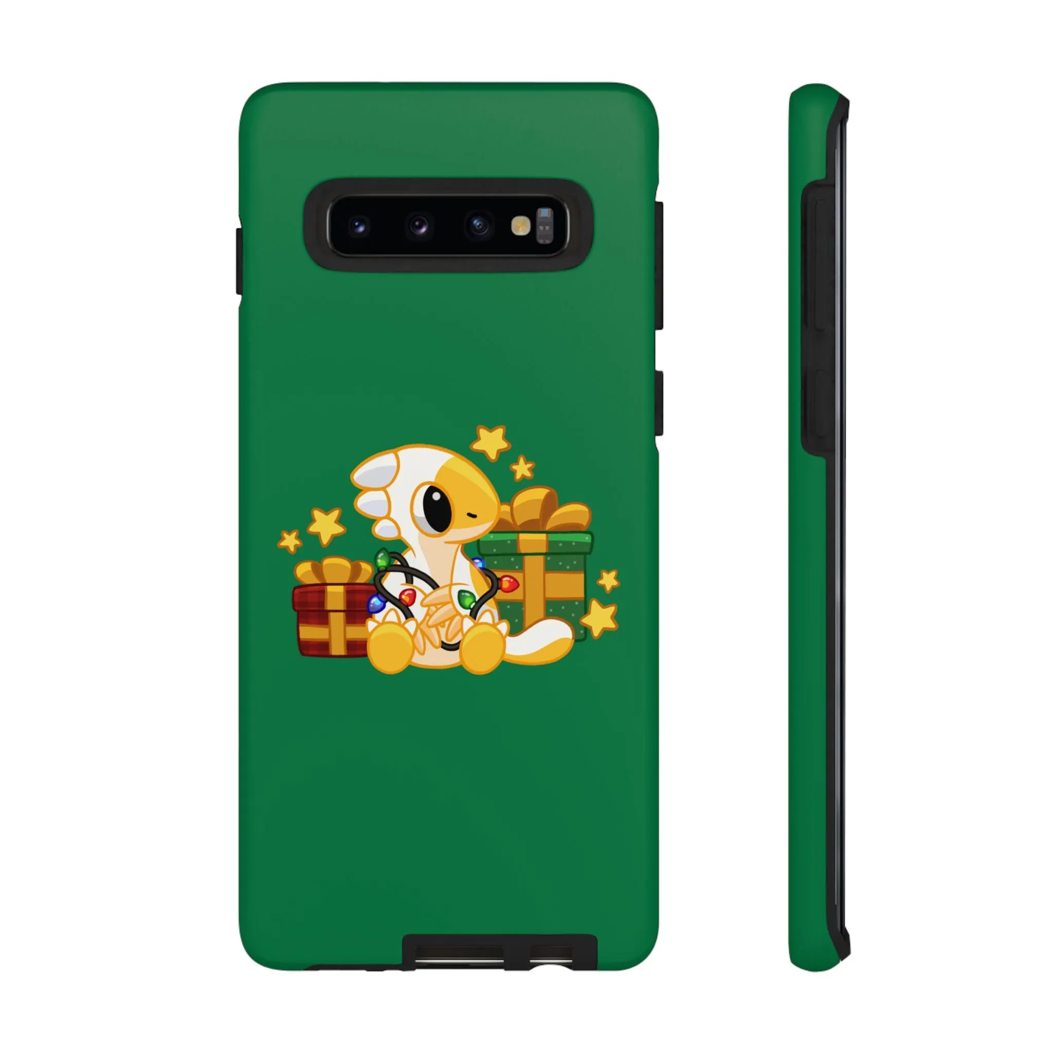 Limited Edition Scramble the Therizinosaurus Plushie Art - Phone Case