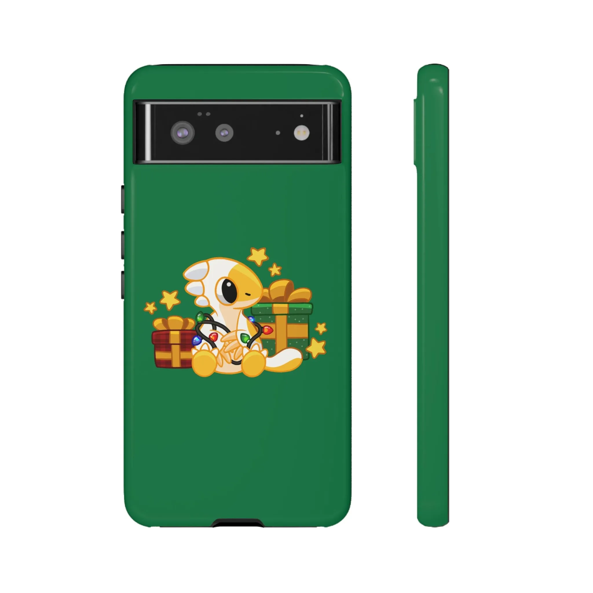 Limited Edition Scramble the Therizinosaurus Plushie Art - Phone Case