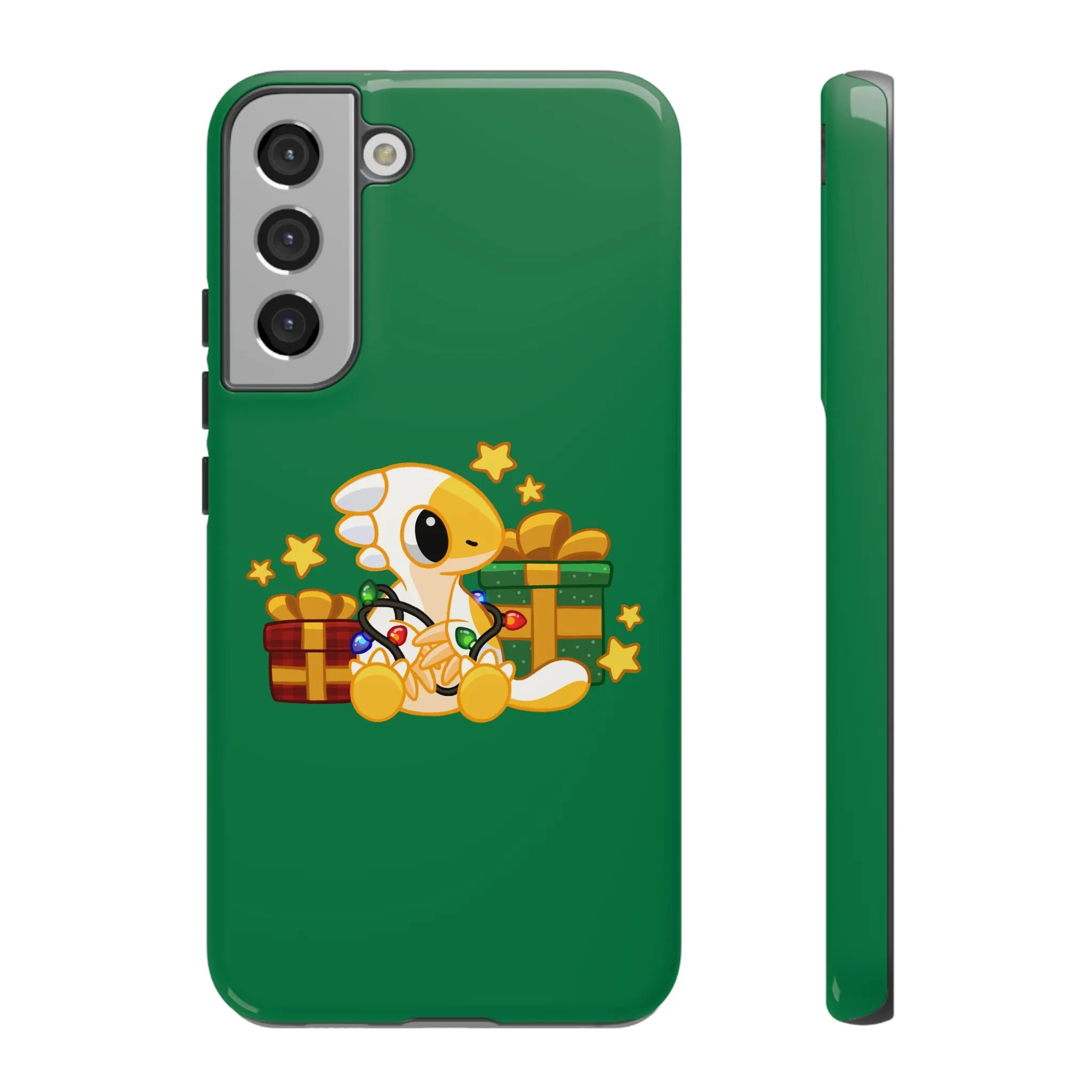 Limited Edition Scramble the Therizinosaurus Plushie Art - Phone Case