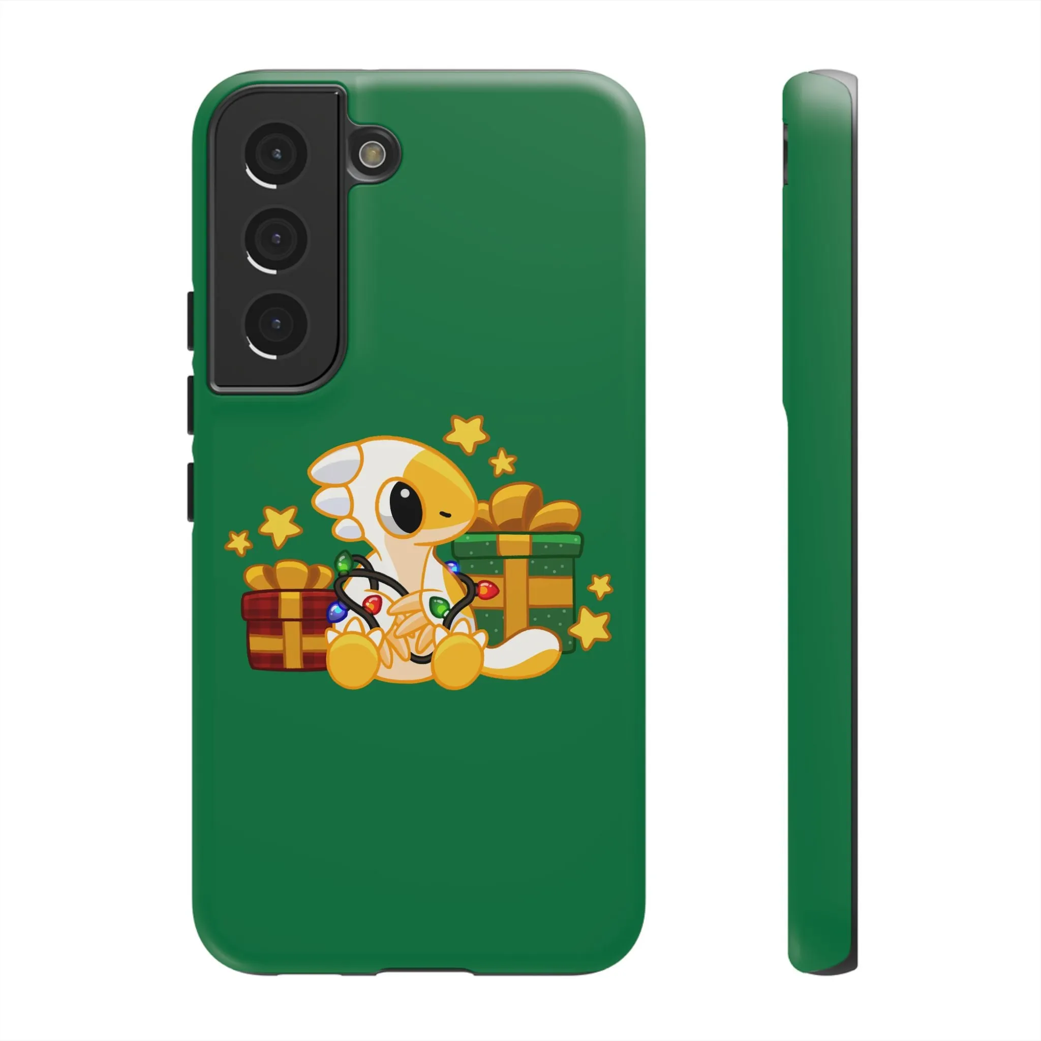 Limited Edition Scramble the Therizinosaurus Plushie Art - Phone Case