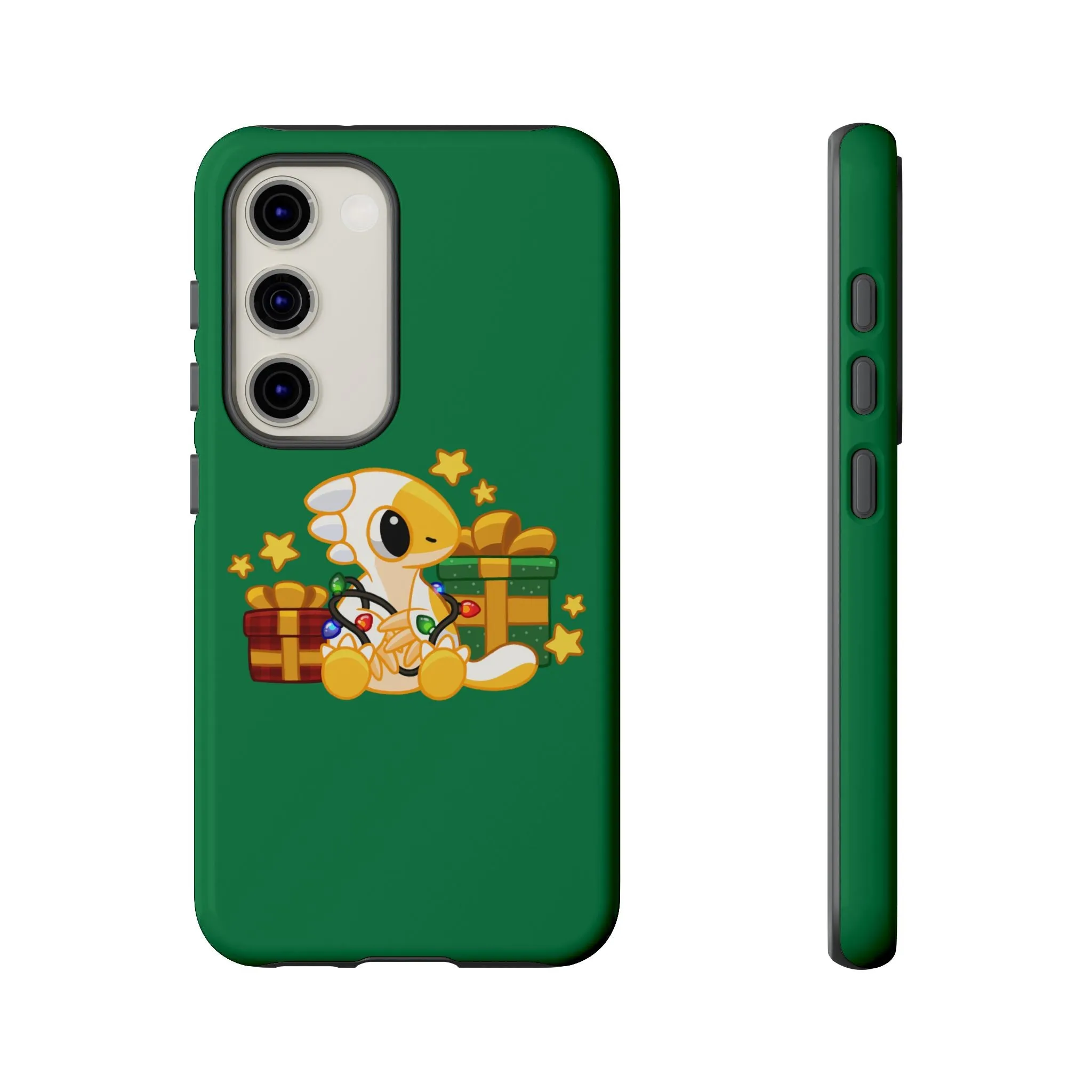 Limited Edition Scramble the Therizinosaurus Plushie Art - Phone Case