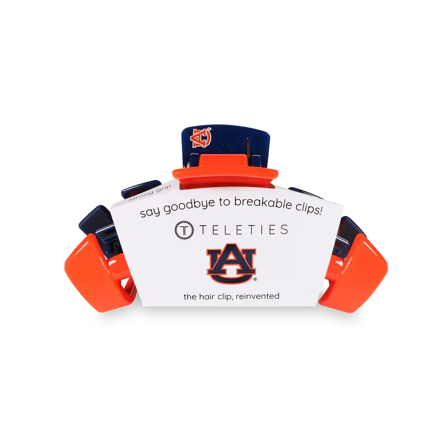 Medium Teleties Claw Clip - Auburn University