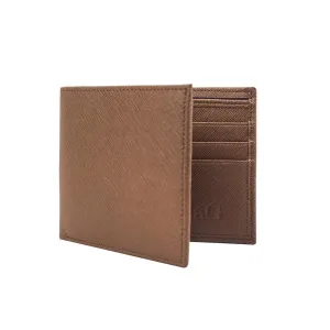 Men's Leather Wallet - Chocolate