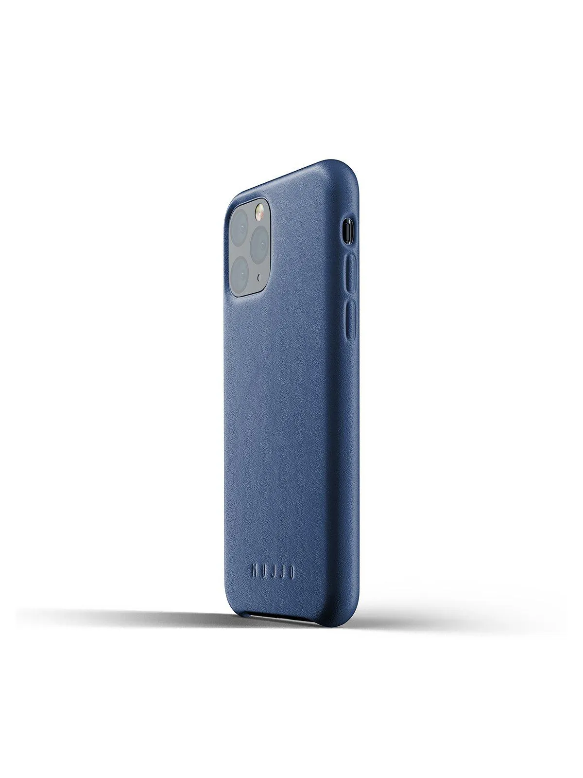 Mujjo Full Leather Case for iPhone 11 Pro Monaco Blue