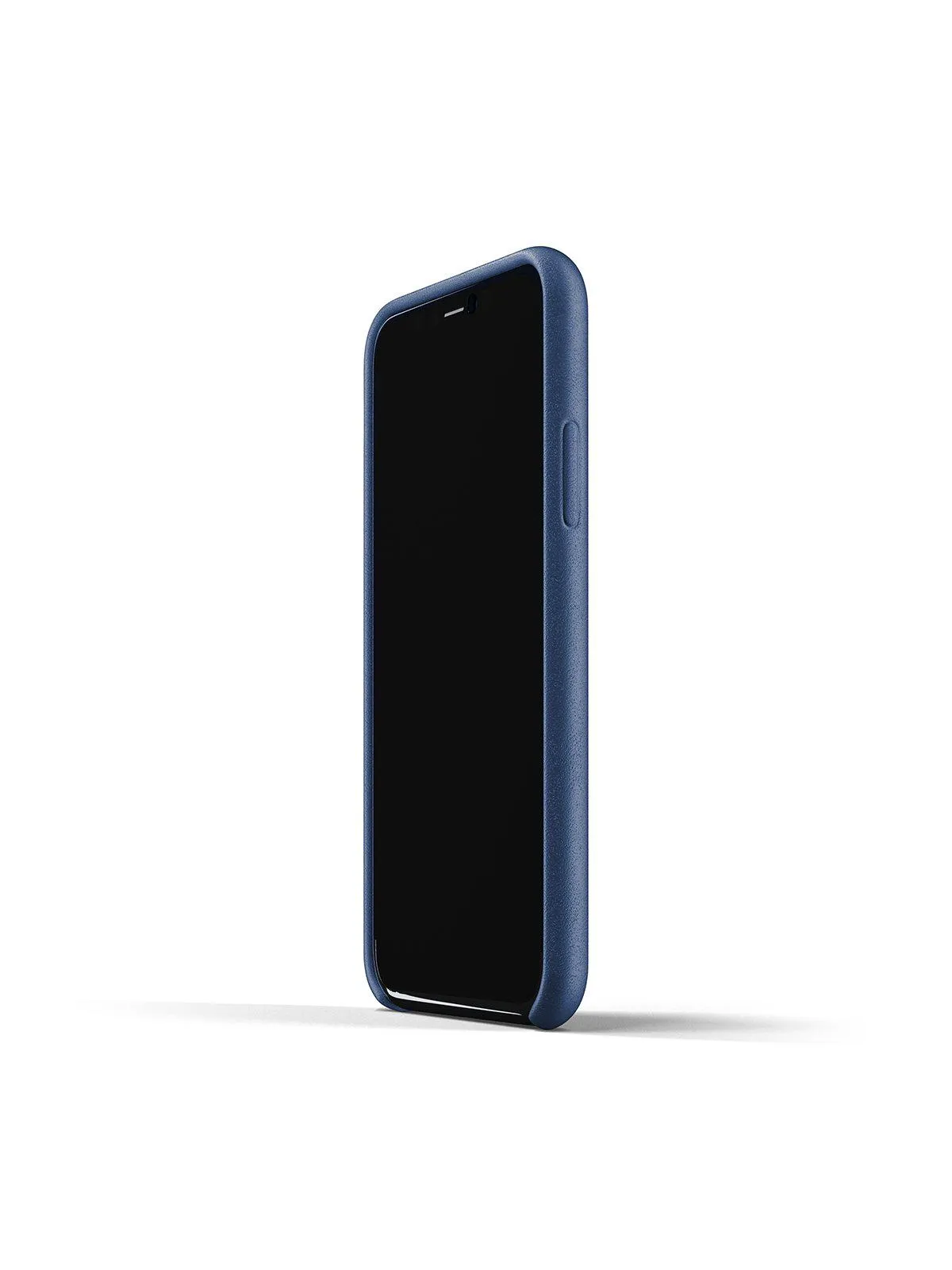 Mujjo Full Leather Case for iPhone 11 Pro Monaco Blue