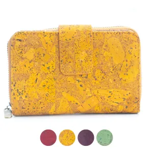 Natural Cork Ladies' Wallet with Anti-RFID Protection BAG-2269