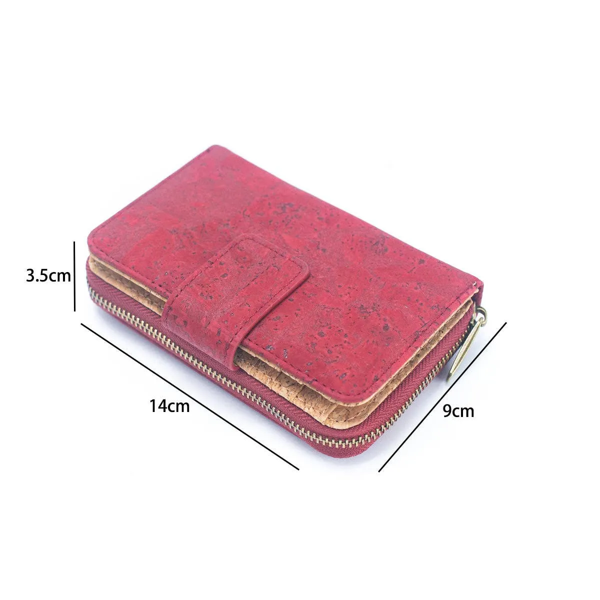 Natural Cork Ladies' Wallet with Anti-RFID Protection BAG-2269