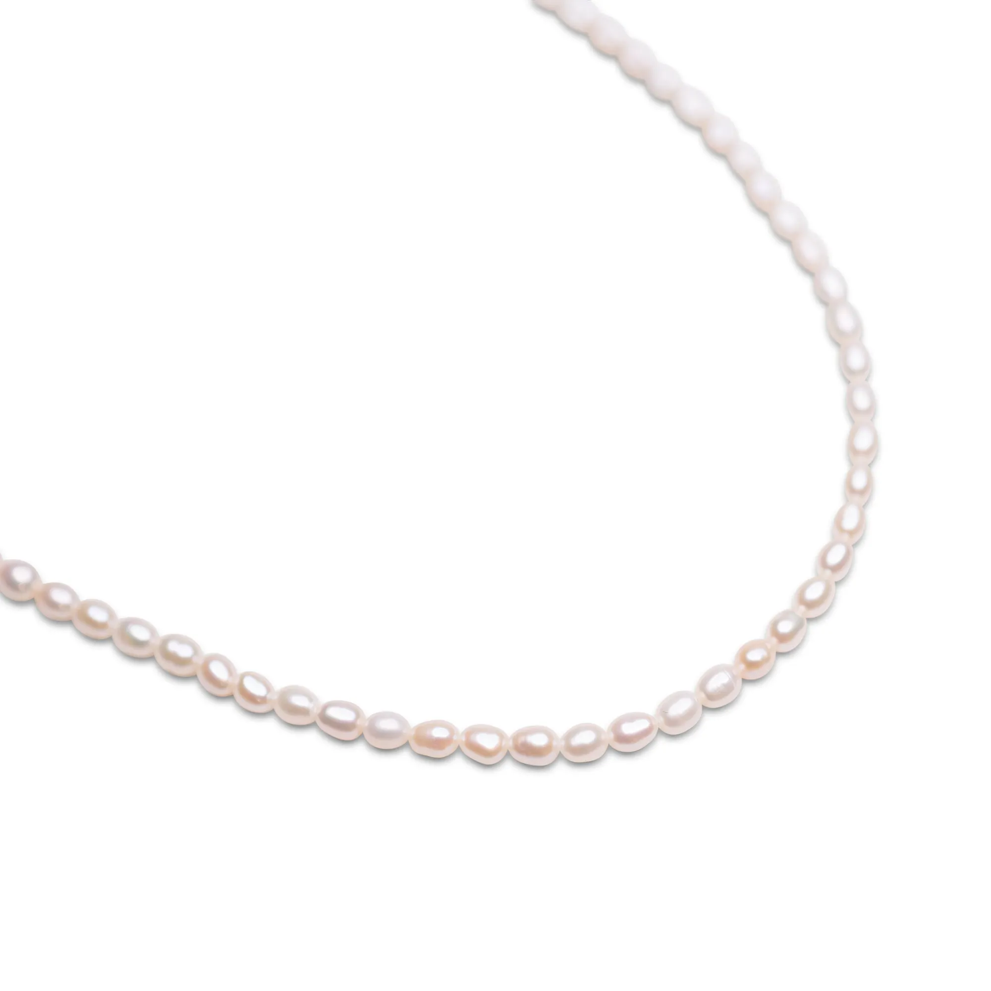 Oval Pearl Necklace