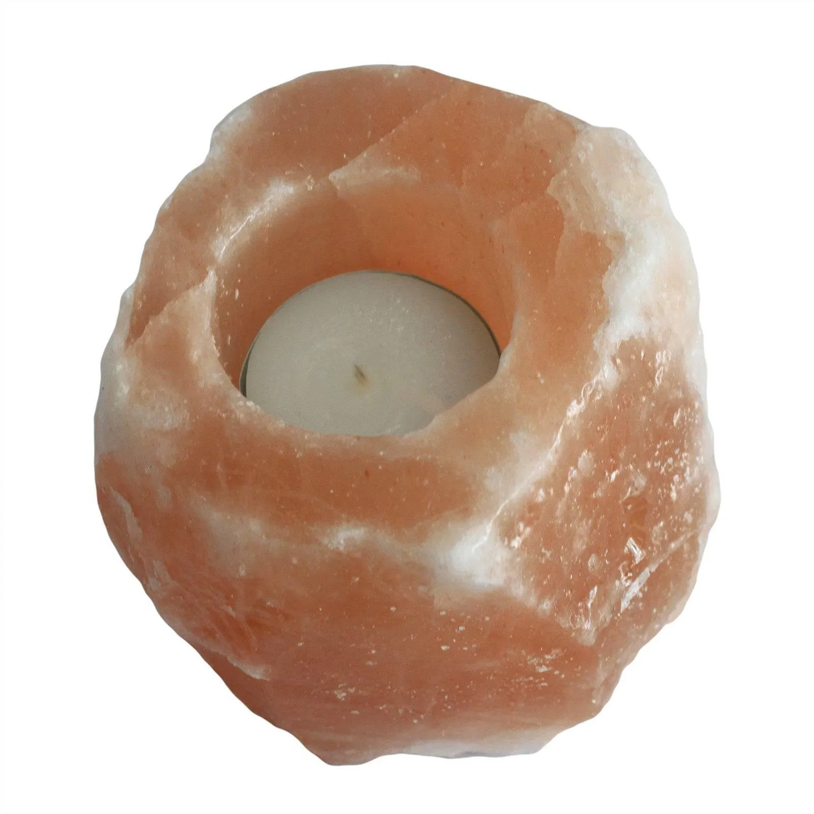 Quality Natural Salt Candle Holder