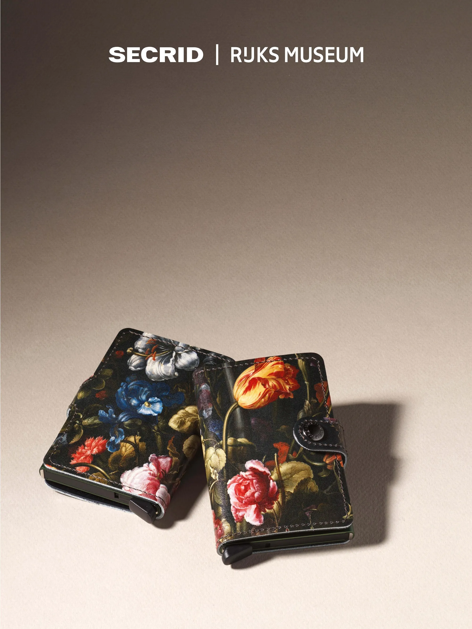 "A Vase With Flowers" Miniwallet - Secrid x Rijksmuseum