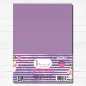 Shrink Prink - Purple Frosted Glass Sheet - Pack of 50 Sheets