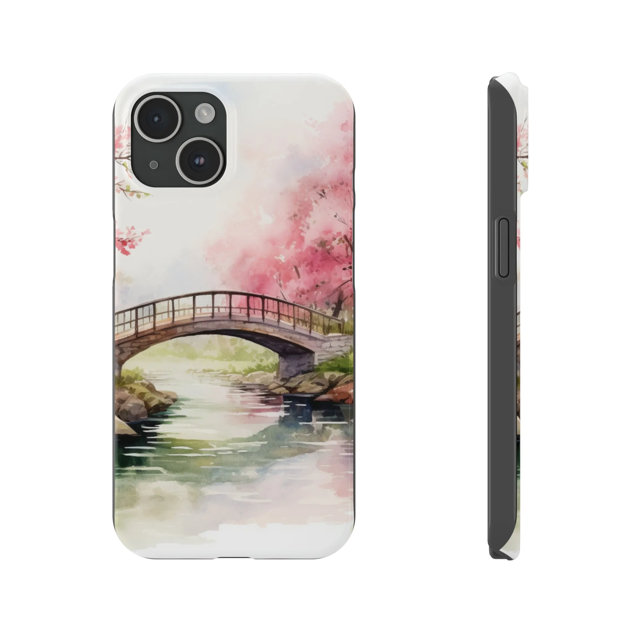 Spring Bridge iPhone 15 Phone Cases