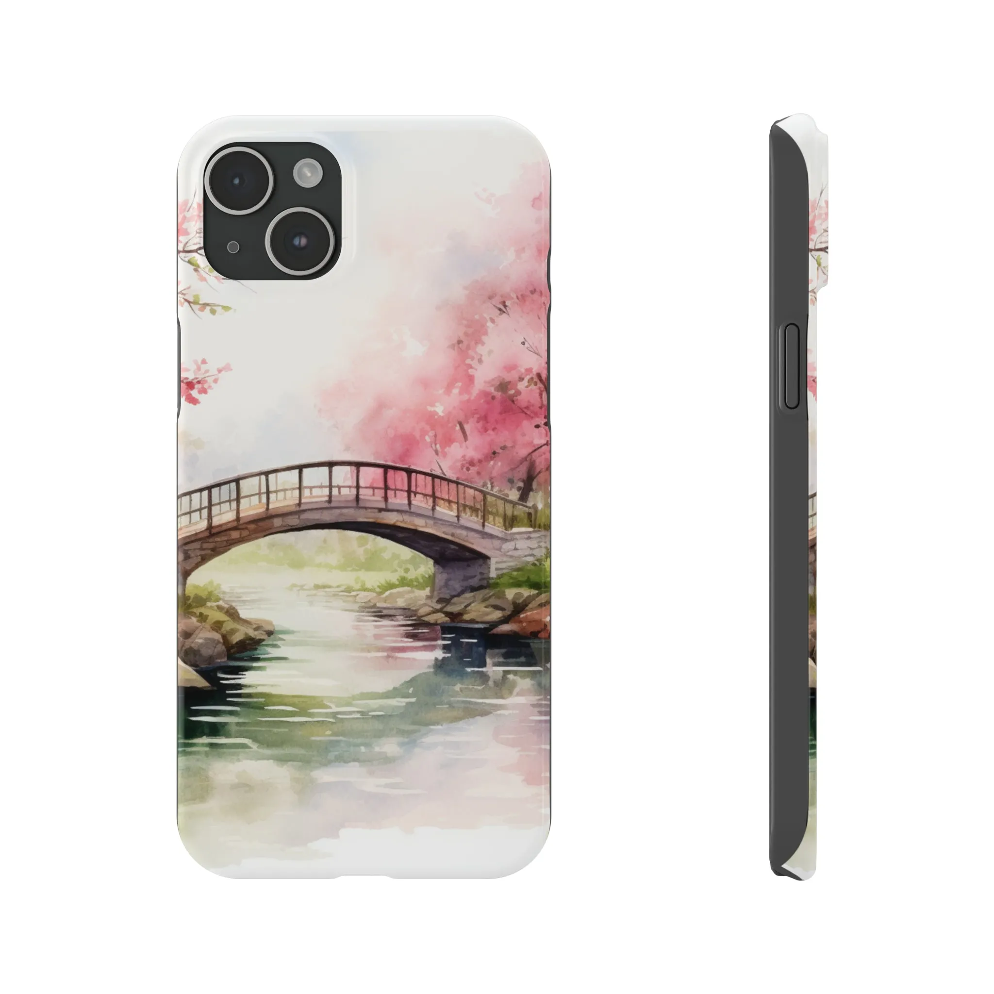 Spring Bridge iPhone 15 Phone Cases