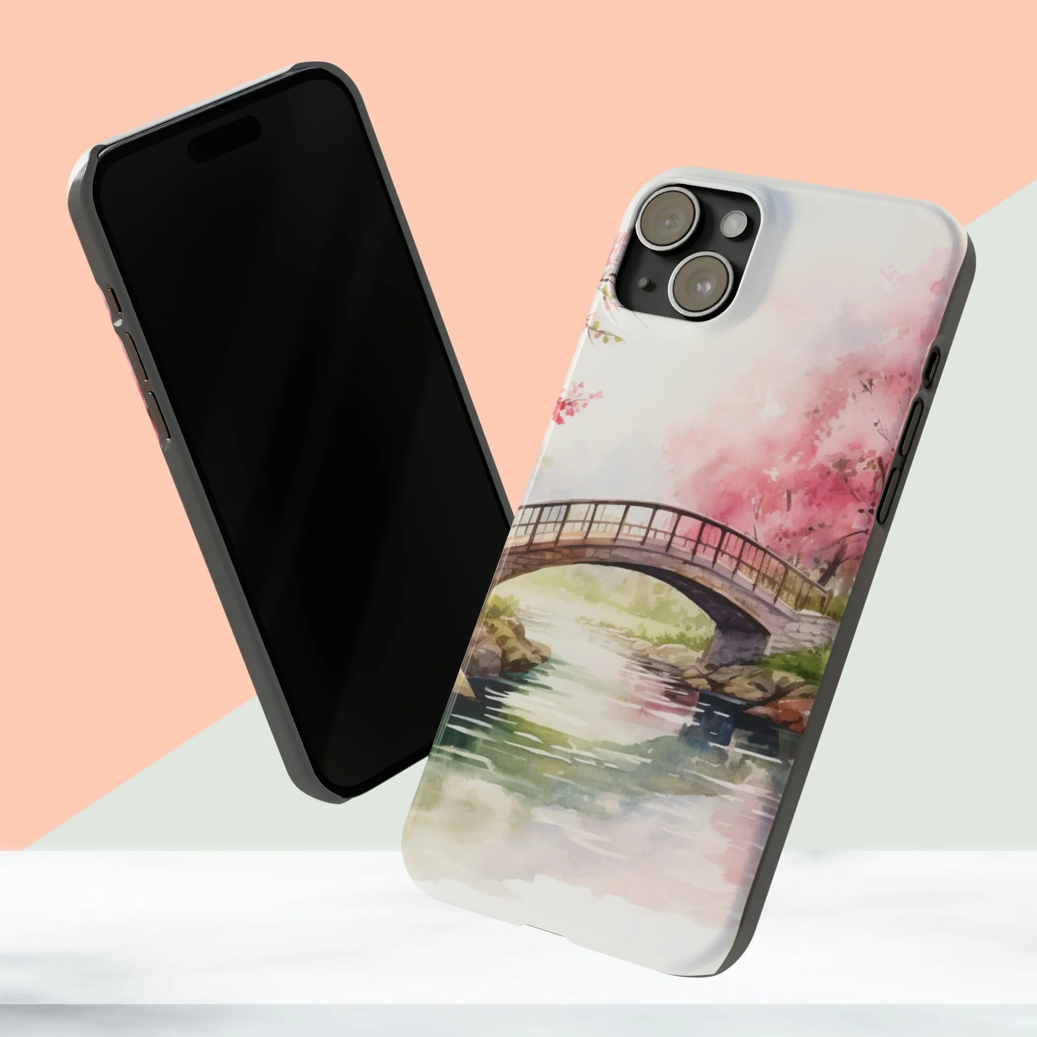 Spring Bridge iPhone 15 Phone Cases