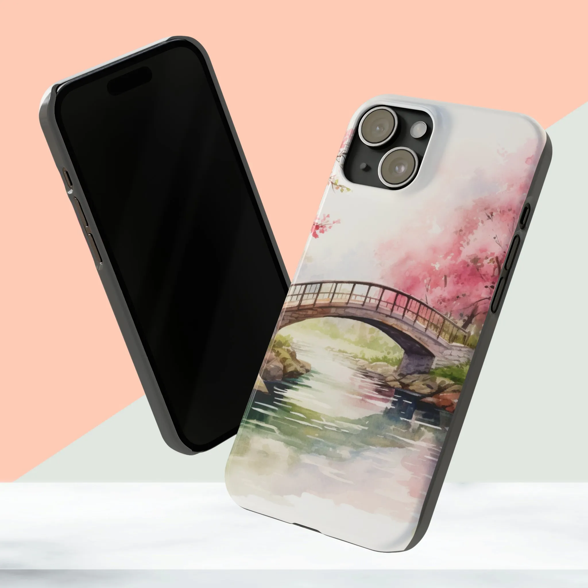 Spring Bridge iPhone 15 Phone Cases