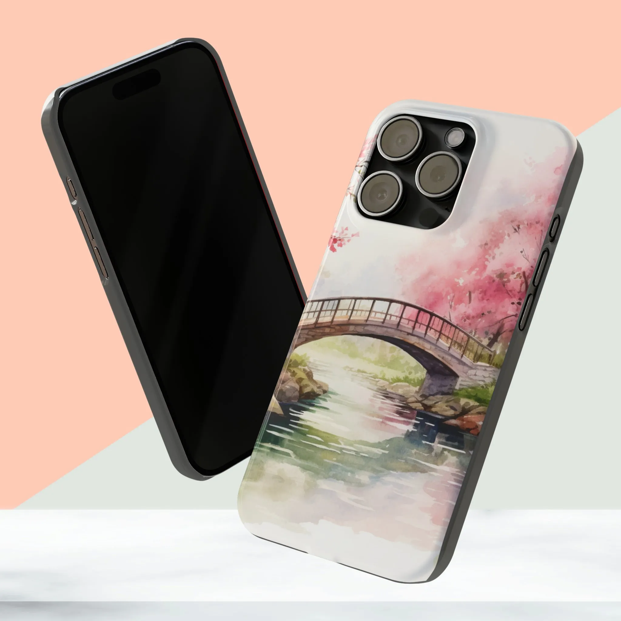 Spring Bridge iPhone 15 Phone Cases