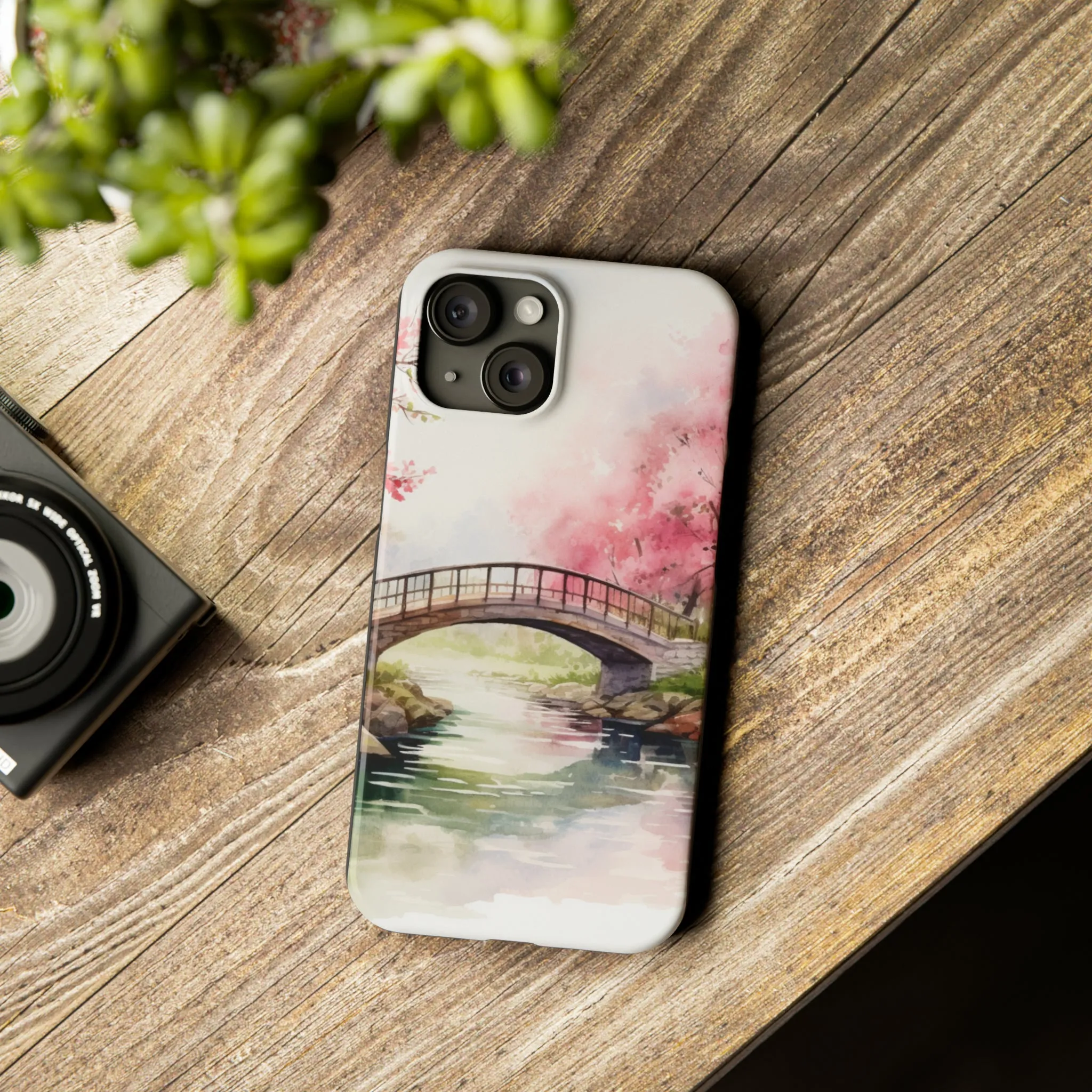 Spring Bridge iPhone 15 Phone Cases