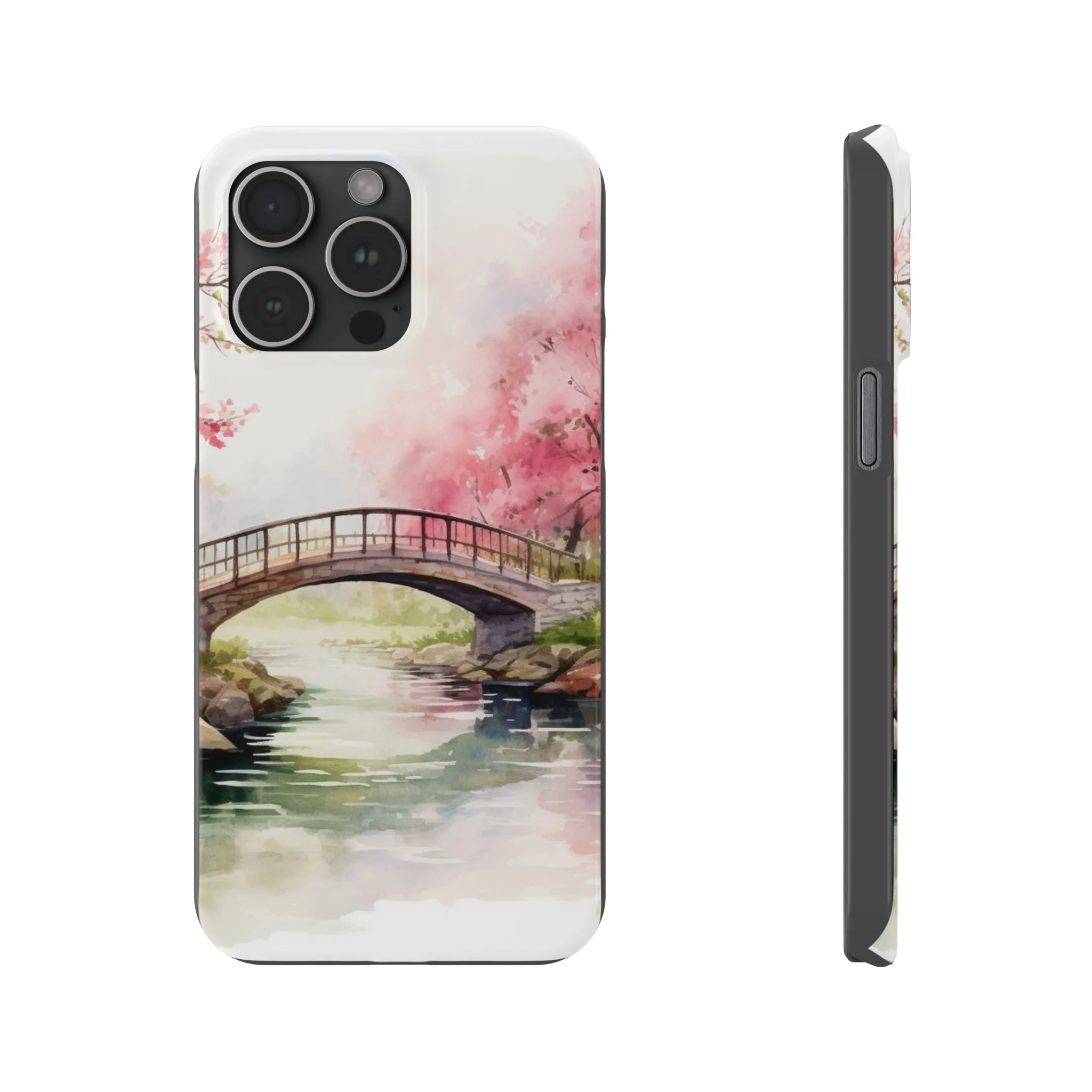 Spring Bridge iPhone 15 Phone Cases