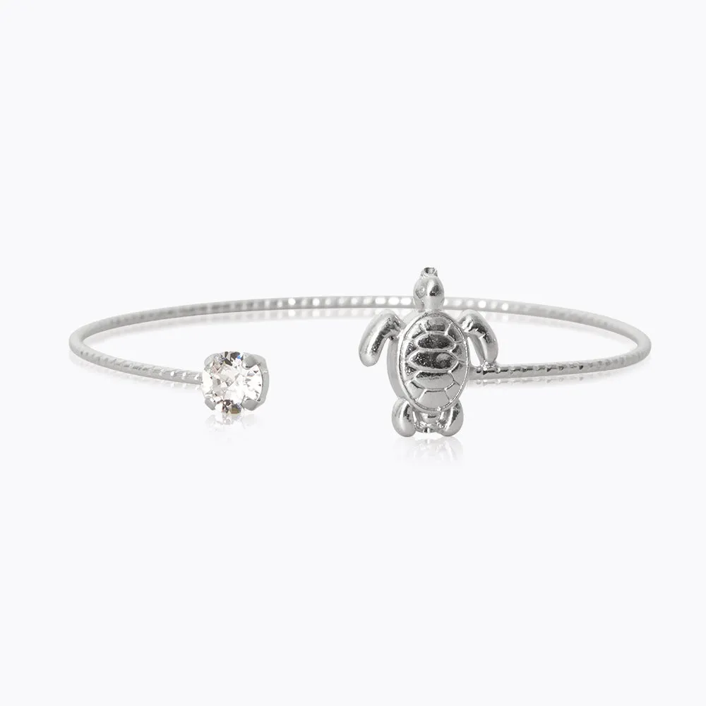 Turtle Bracelet / Crystal