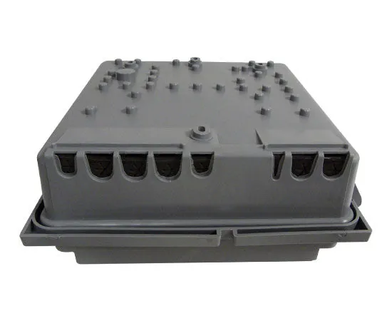 Wall Mount Fiber Patch Panel, Up to 24 Ports, Includes 1 Splice Tray