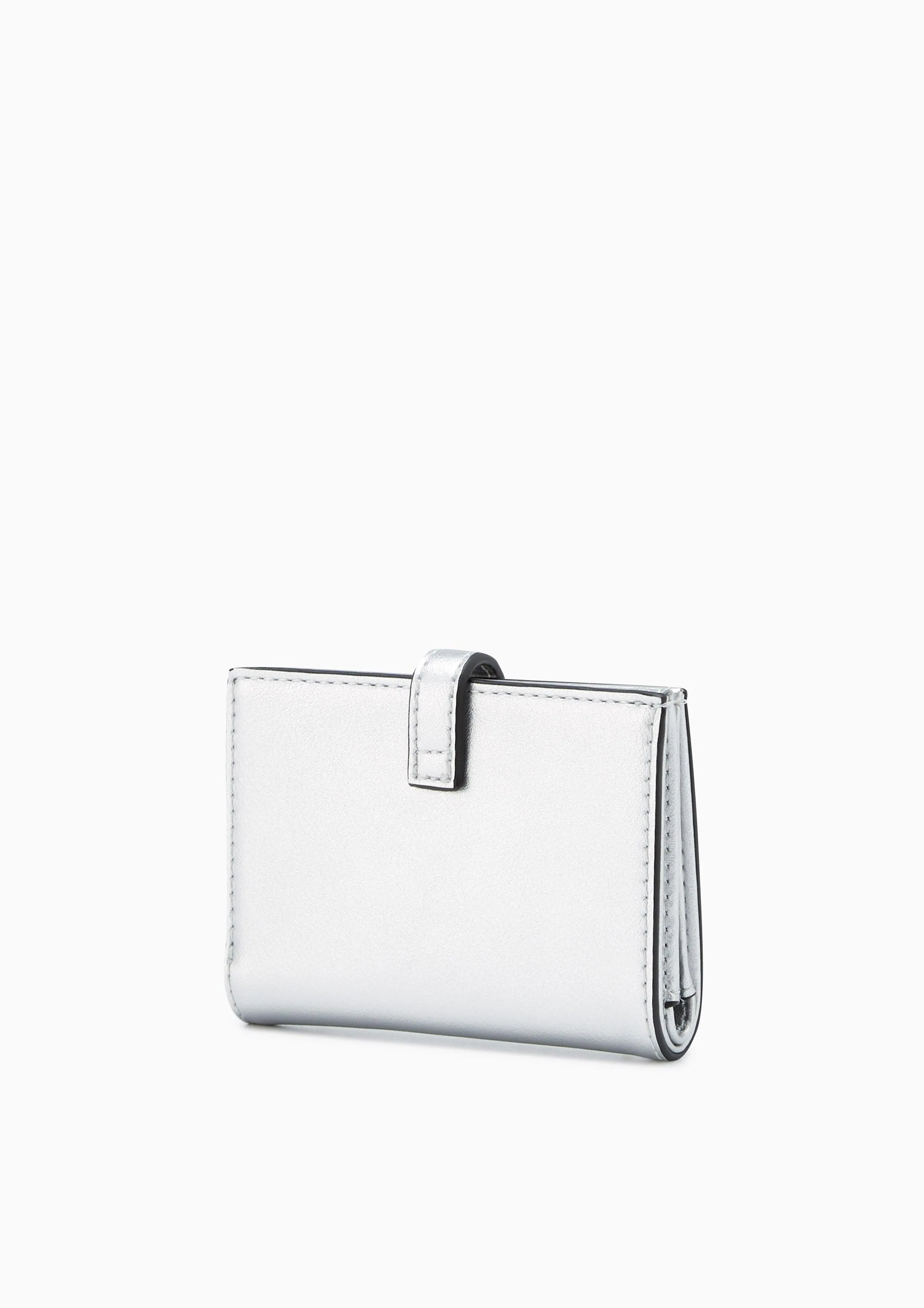 Yannick Mini Short Wallet Silver