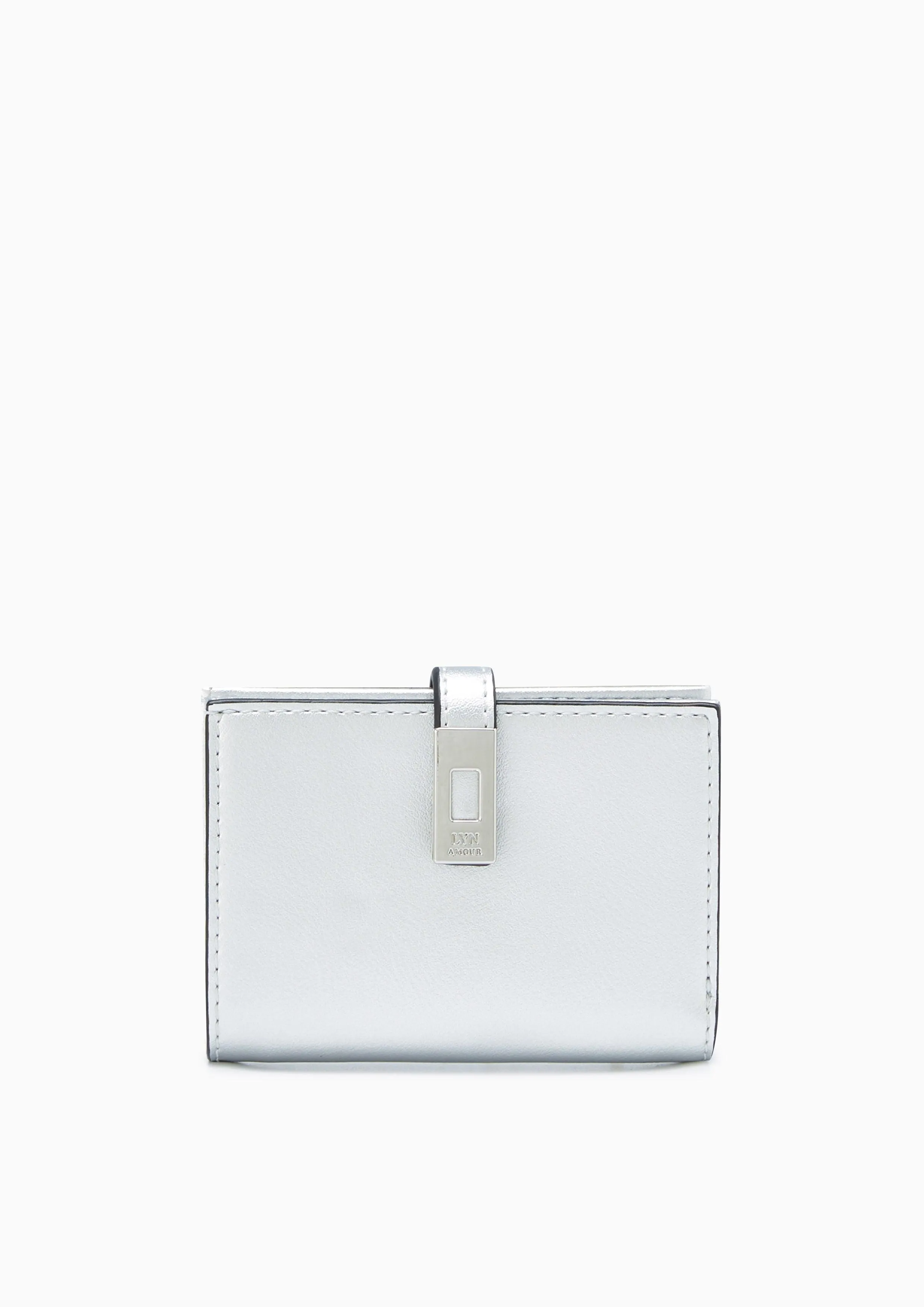 Yannick Mini Short Wallet Silver