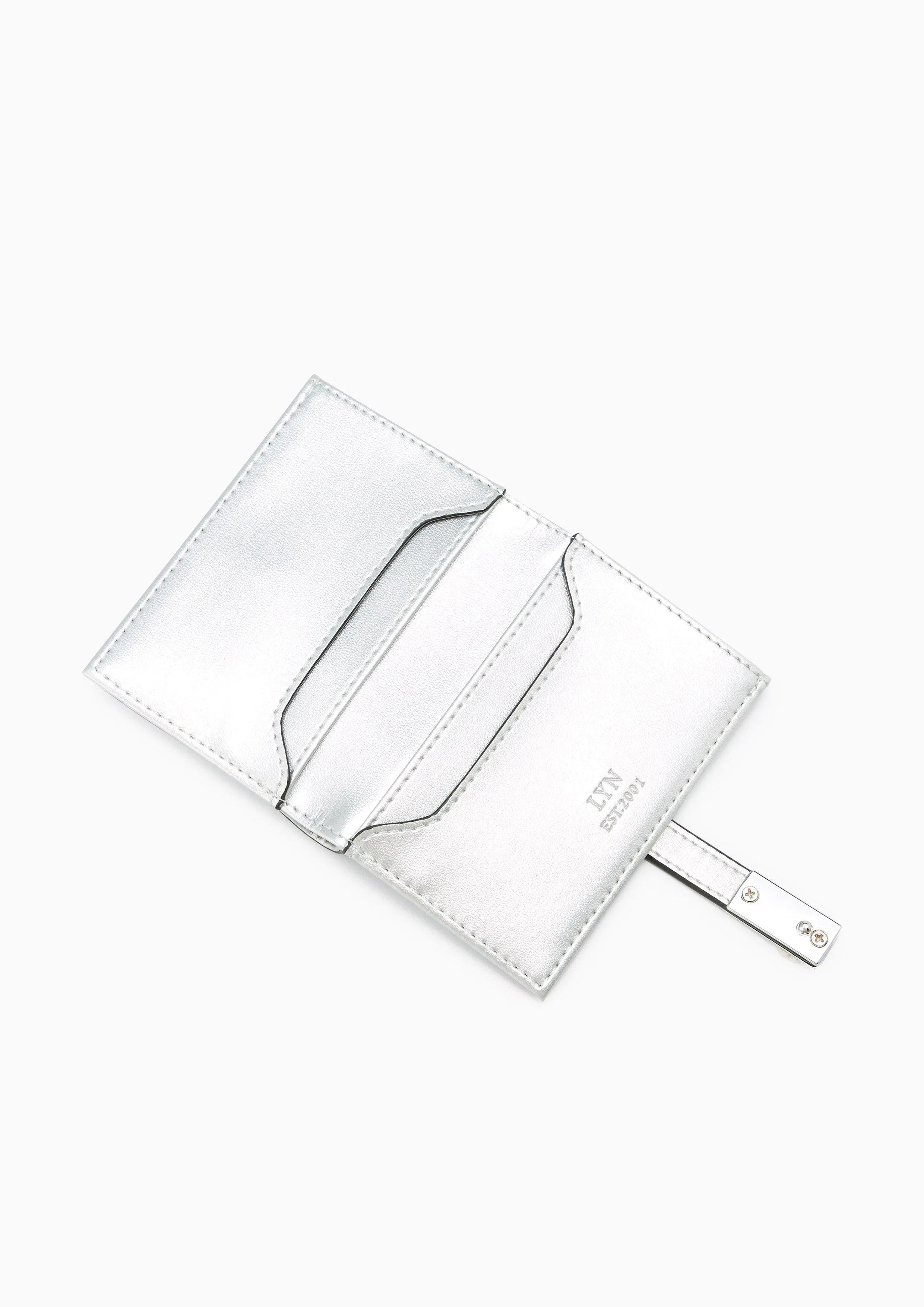 Yannick Mini Short Wallet Silver