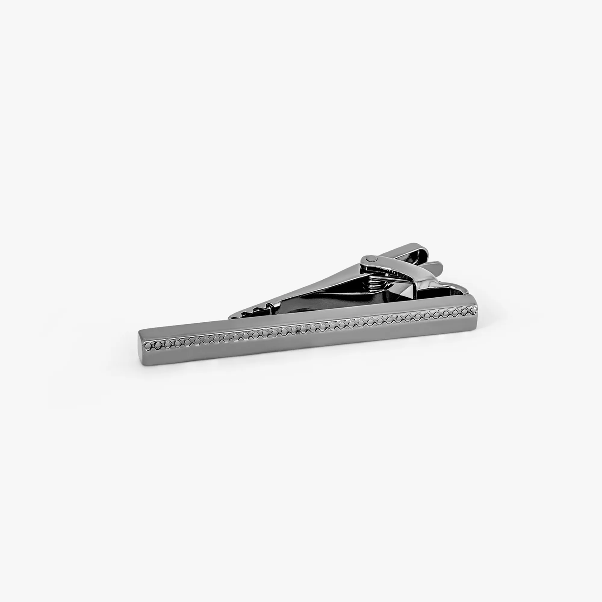 Zen Tie Clip with Gunmetal Finish